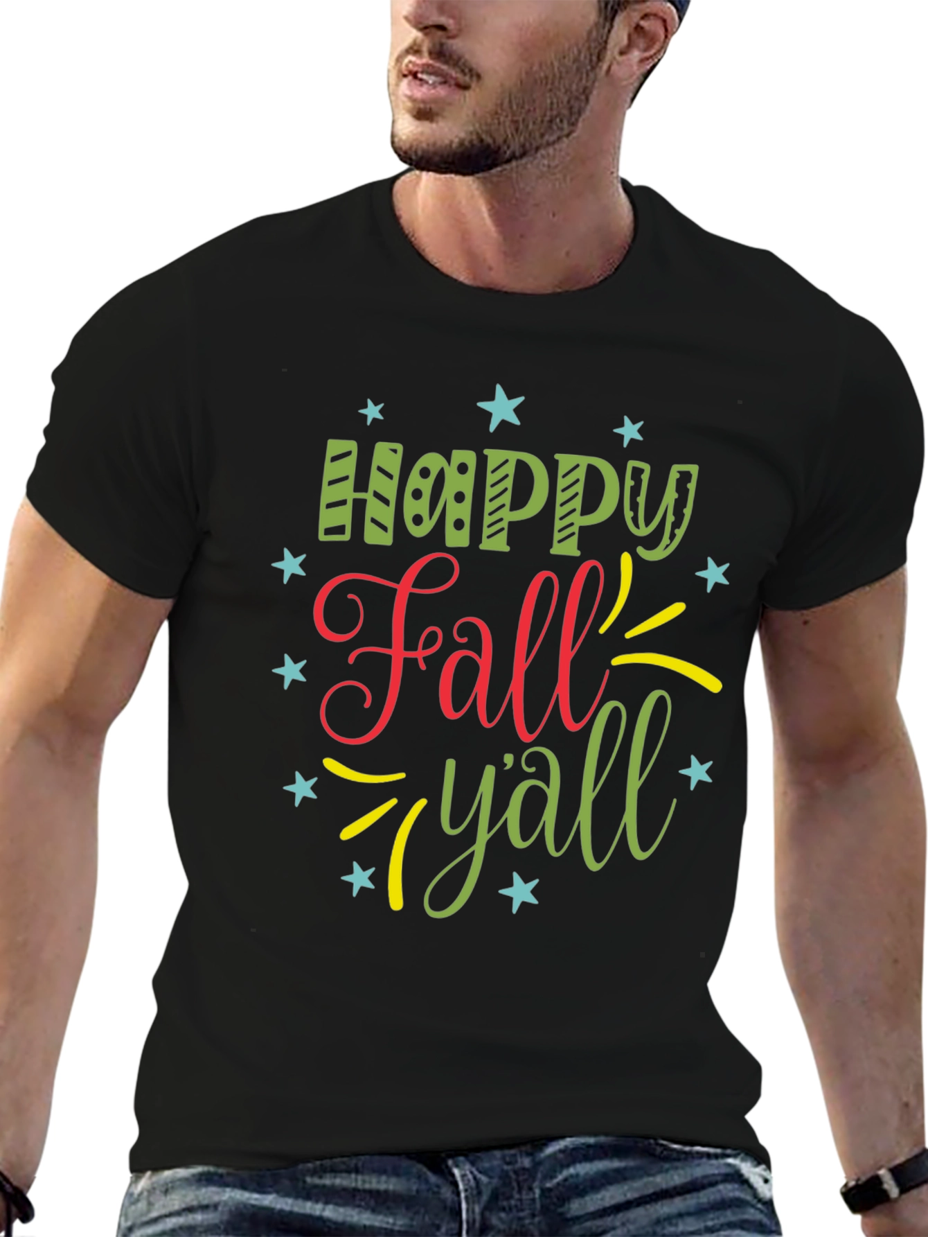 Happy Fall Yall Graphic Tee