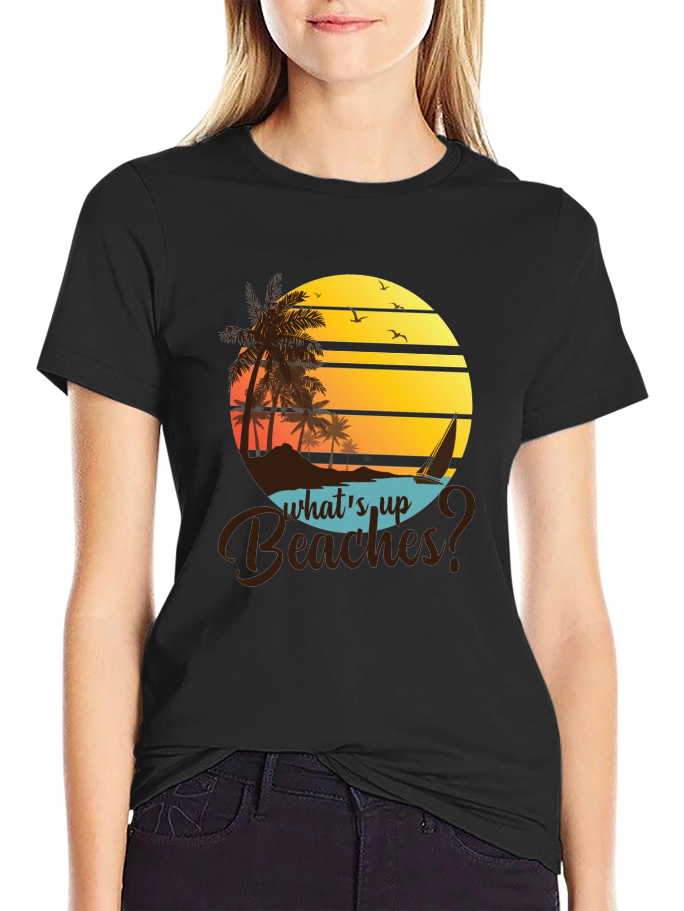 Whats Up Beaches? Graphic Tee