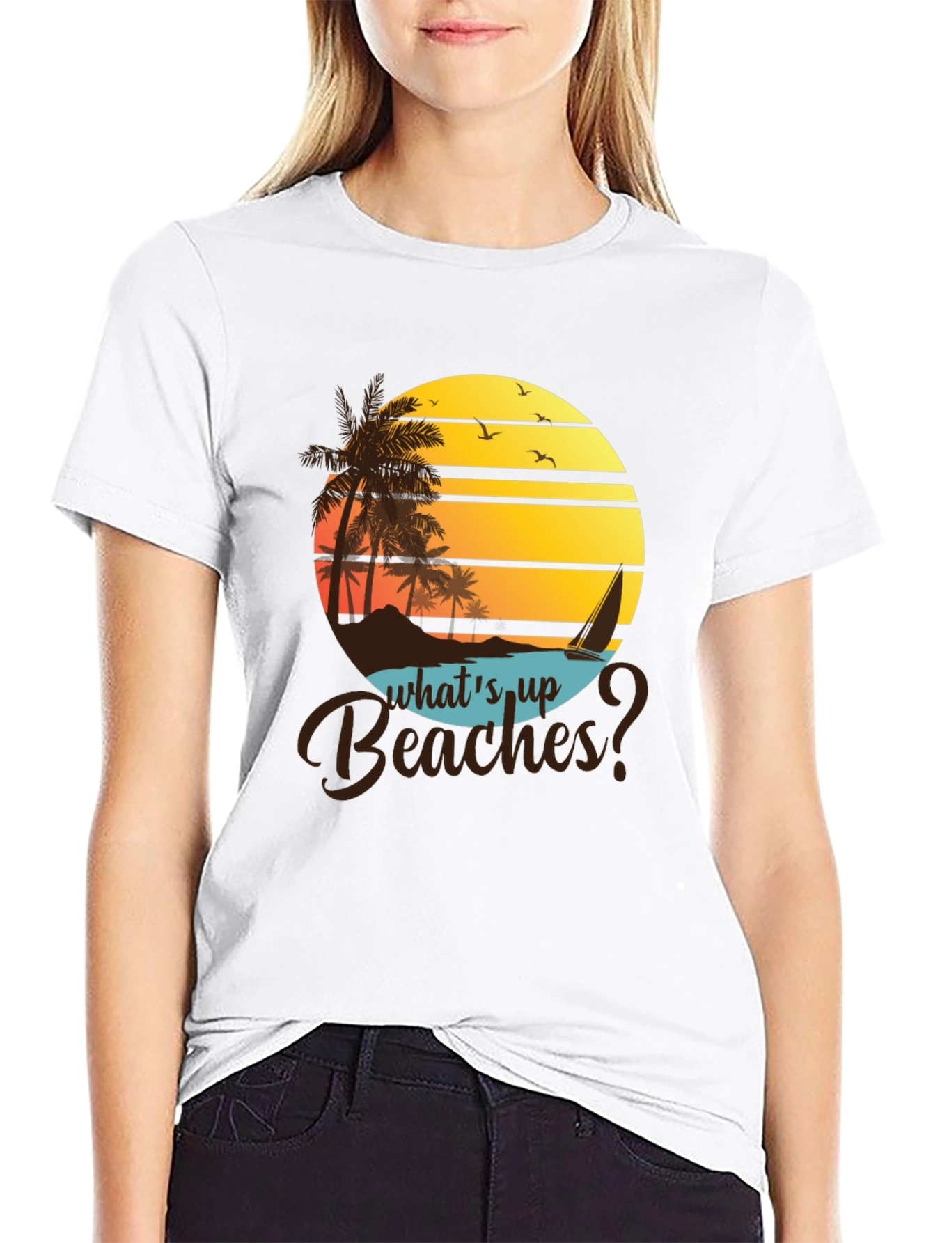 Whats Up Beaches? Graphic Tee