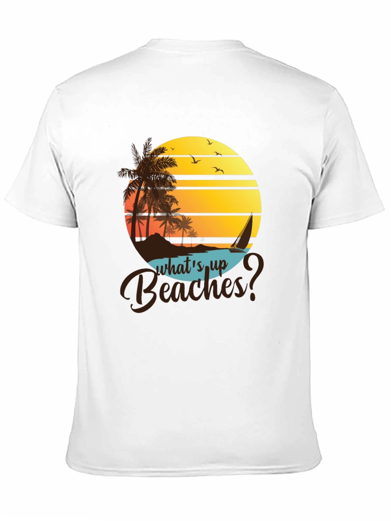 Whats Up Beaches? Graphic Tee
