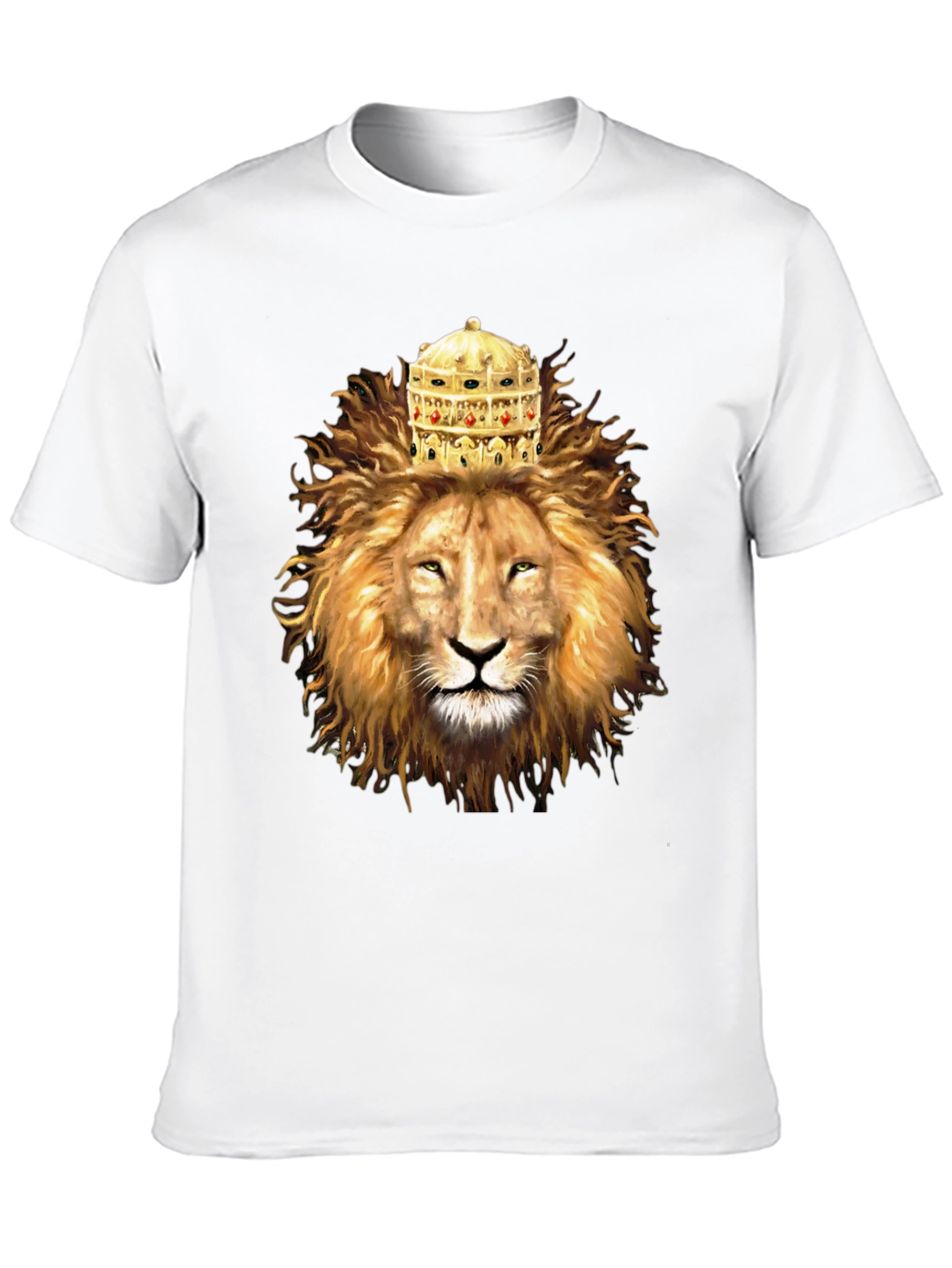 Lion King Graphic Tee - Black Cotton Blend