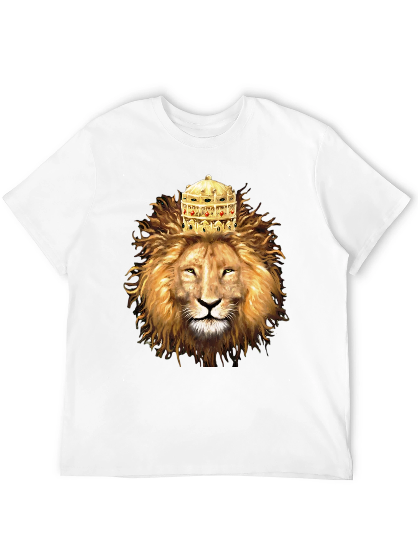 Lion King Graphic Tee - Black Cotton Blend