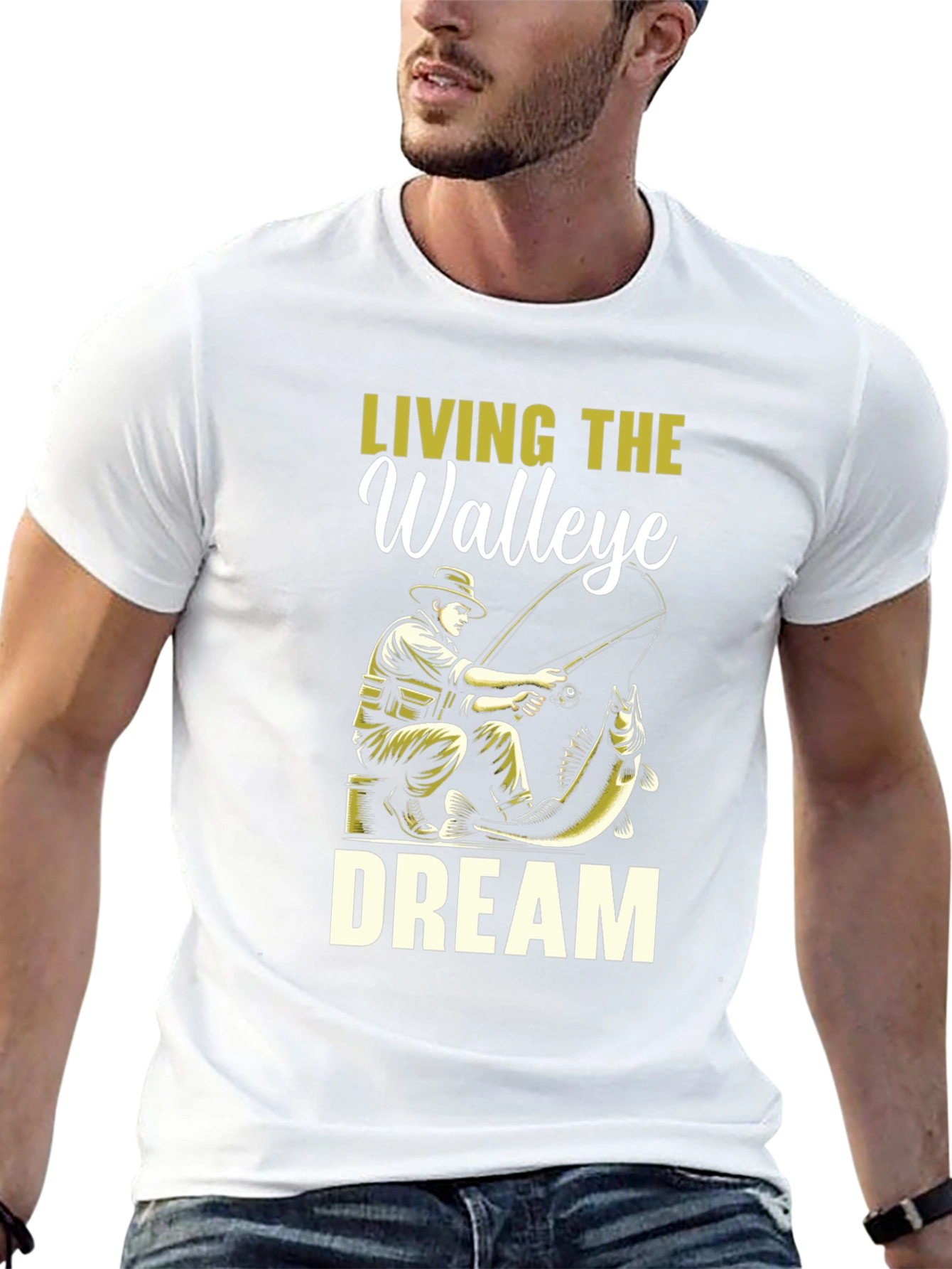 Living the Walleye Dream Graphic T-Shirt