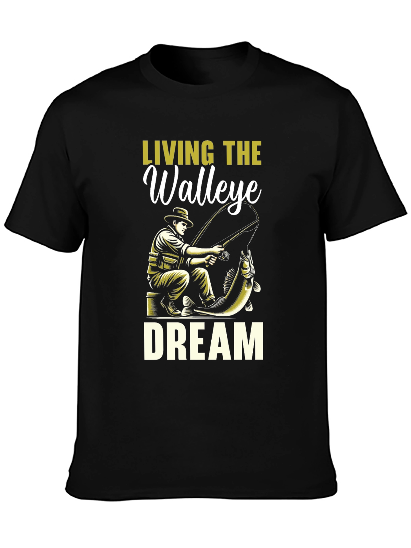 Living the Walleye Dream Graphic T-Shirt