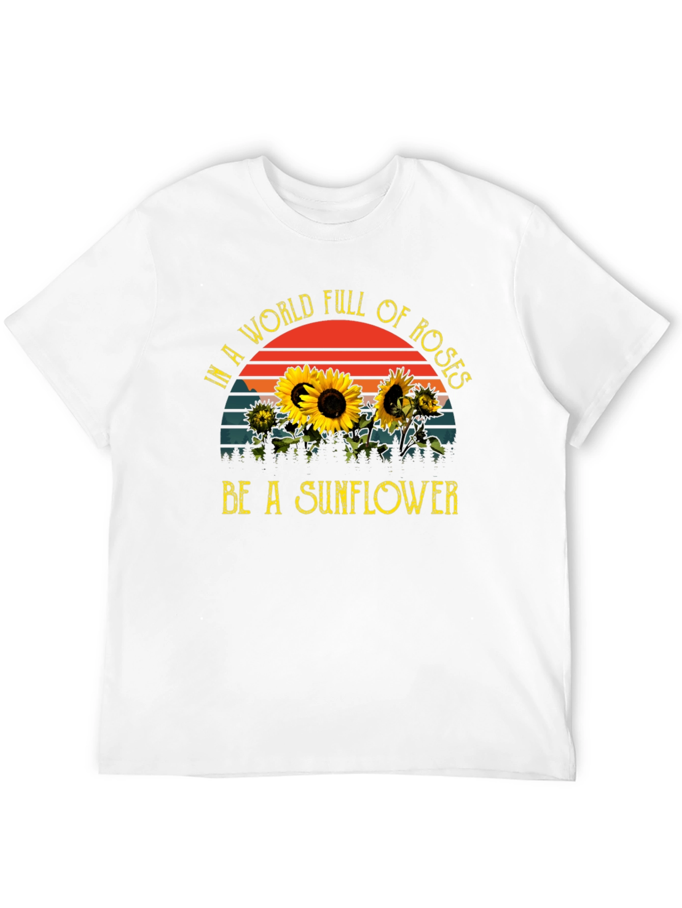 Be A Sunflower Graphic Tee