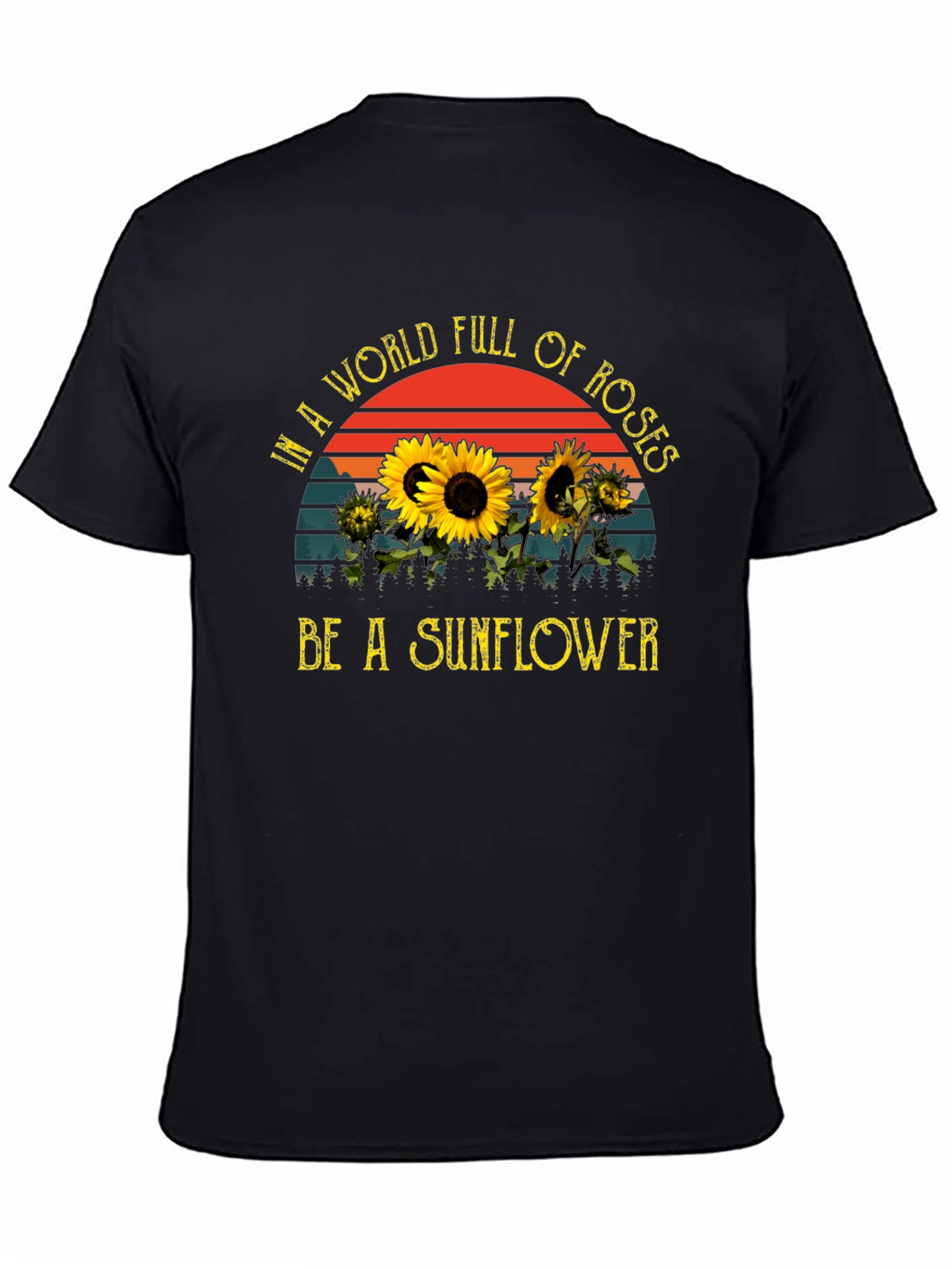 Be A Sunflower Graphic Tee