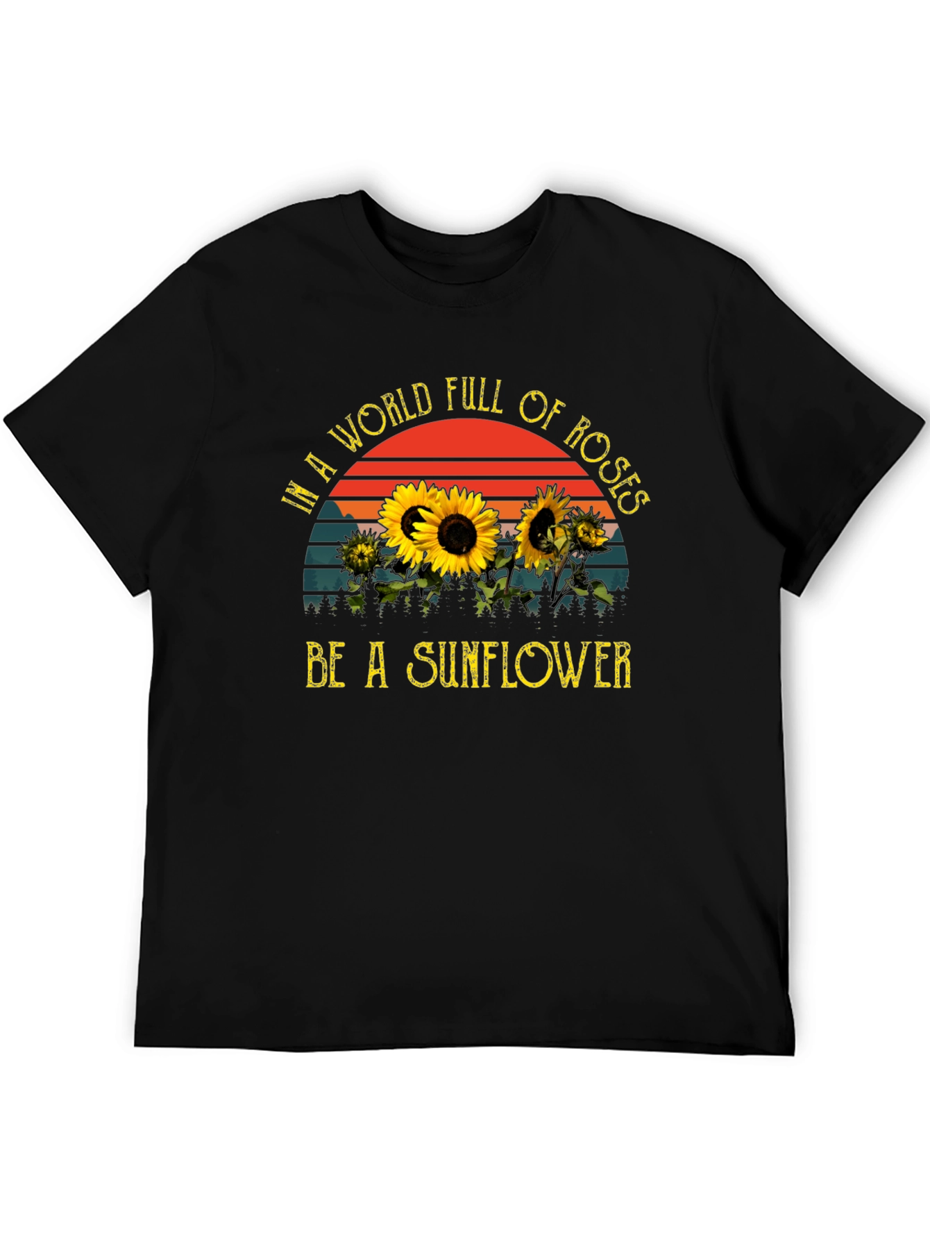 Be A Sunflower Graphic Tee