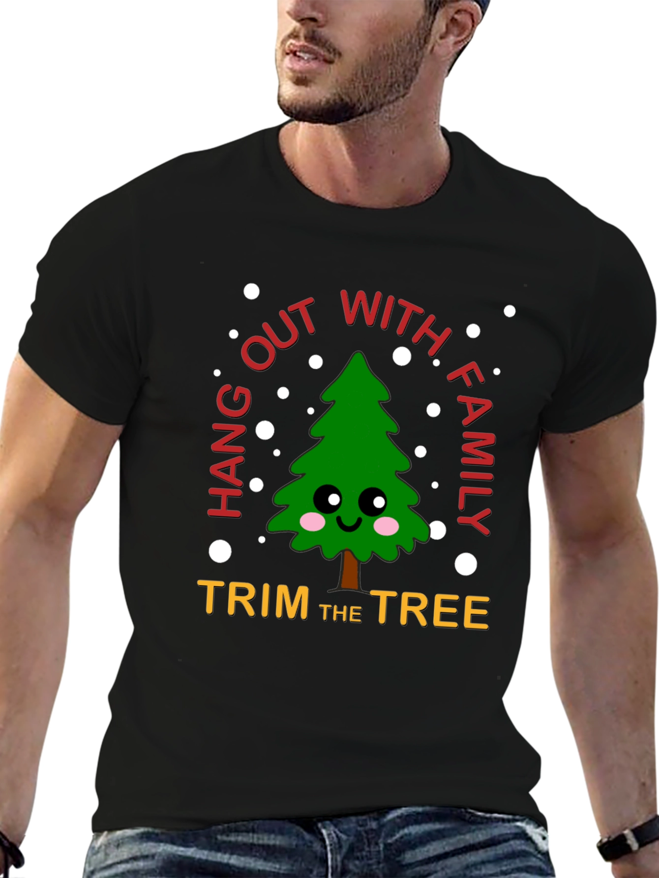 Family Christmas Tree T-Shirt