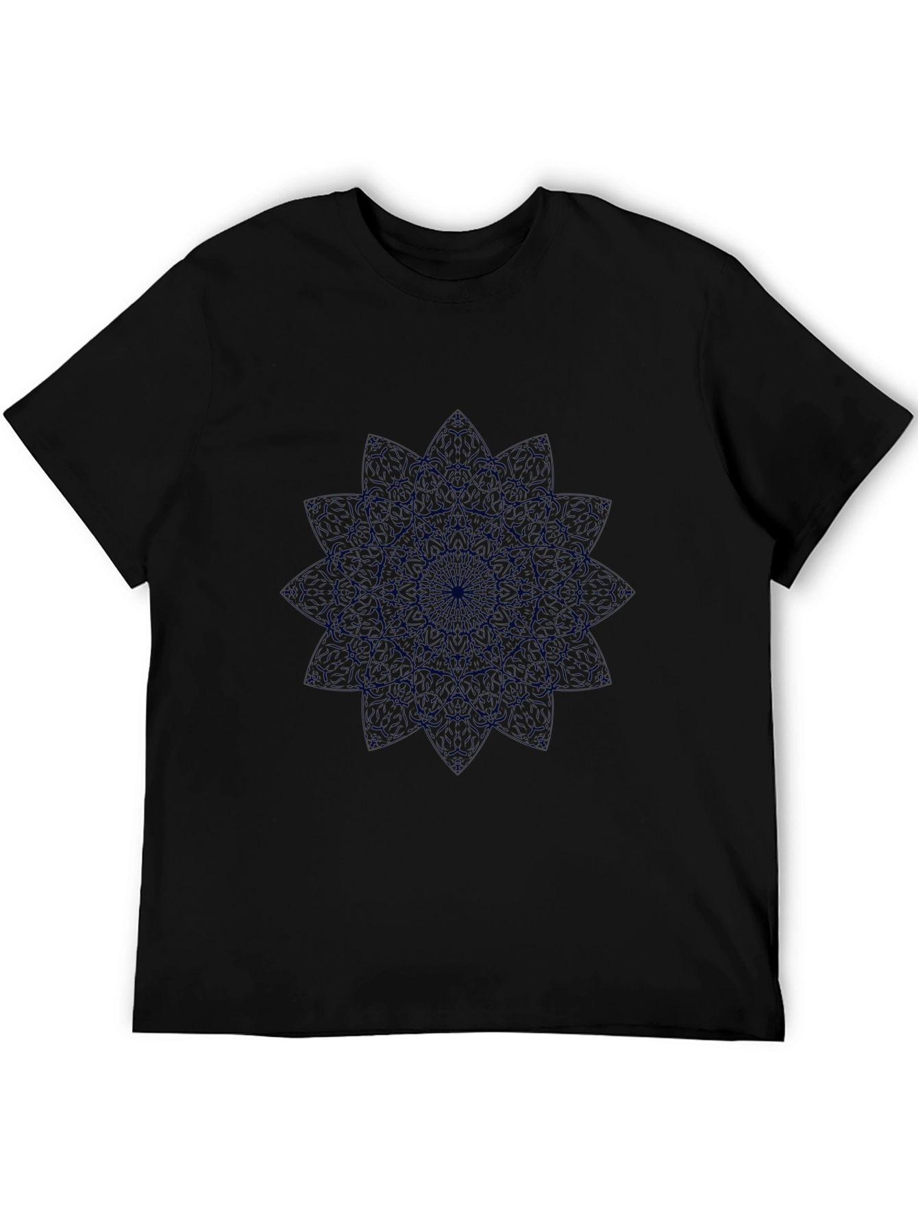 Mandala Graphic Black T-Shirt