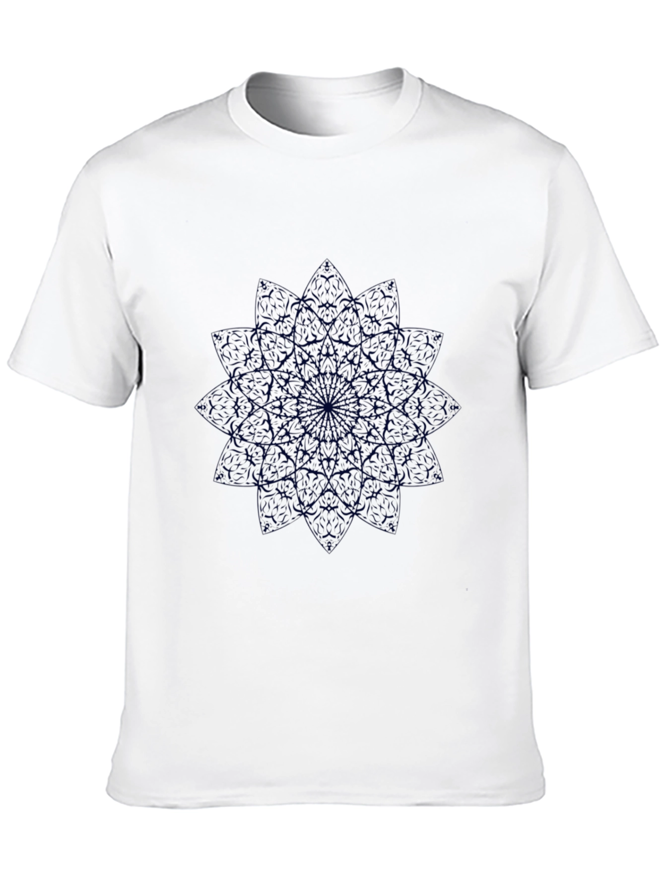 Mandala Graphic Black T-Shirt