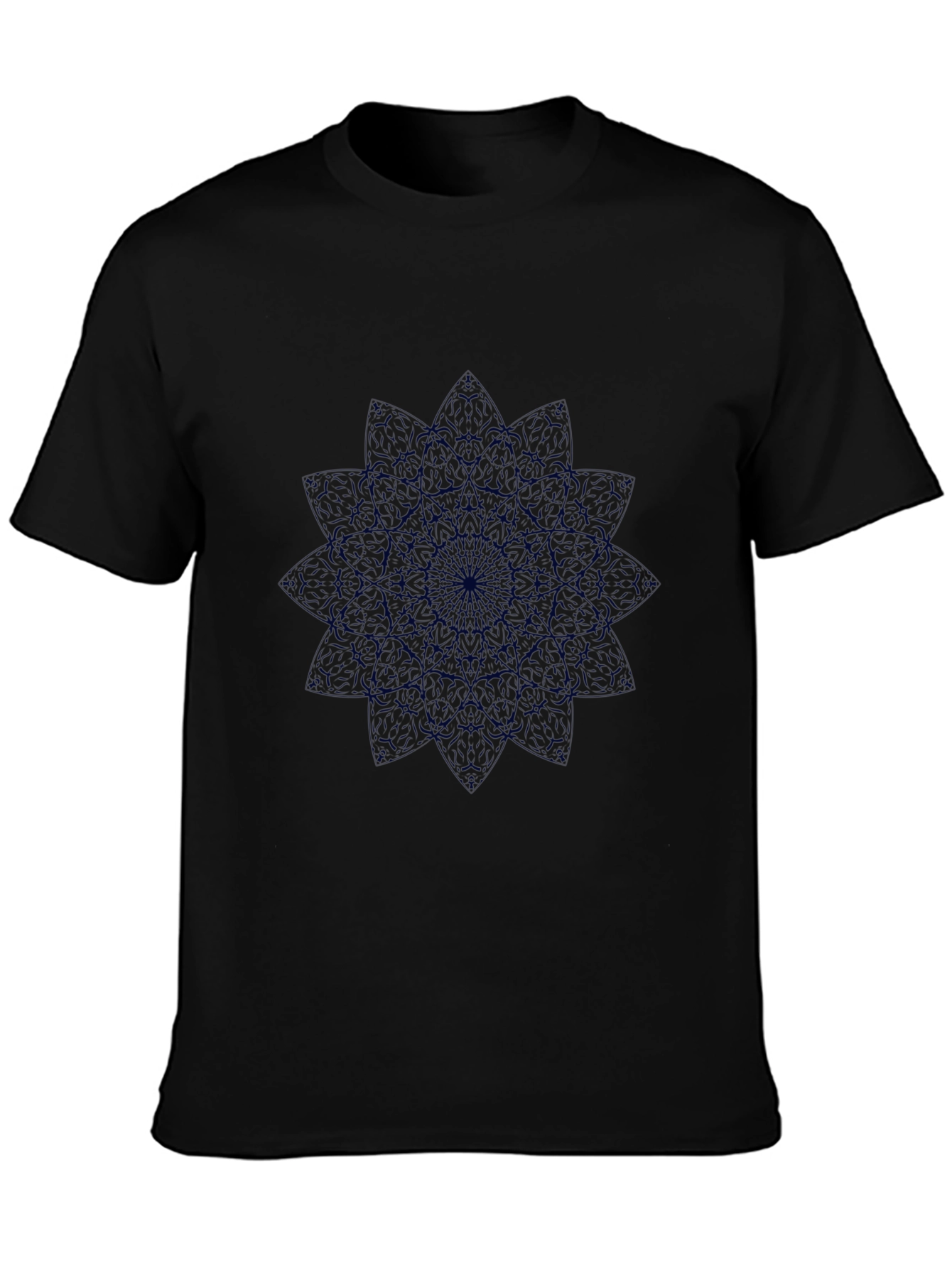 Mandala Graphic Black T-Shirt