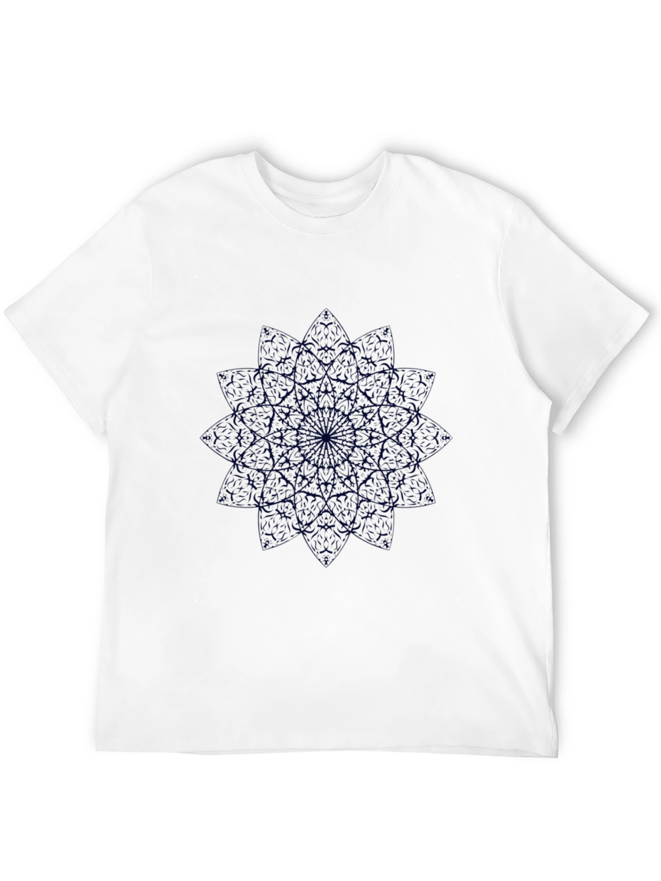 Mandala Graphic Black T-Shirt