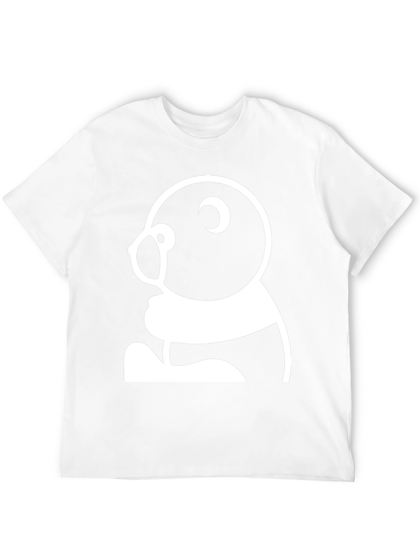 Black T-Shirt with Panda Graphic