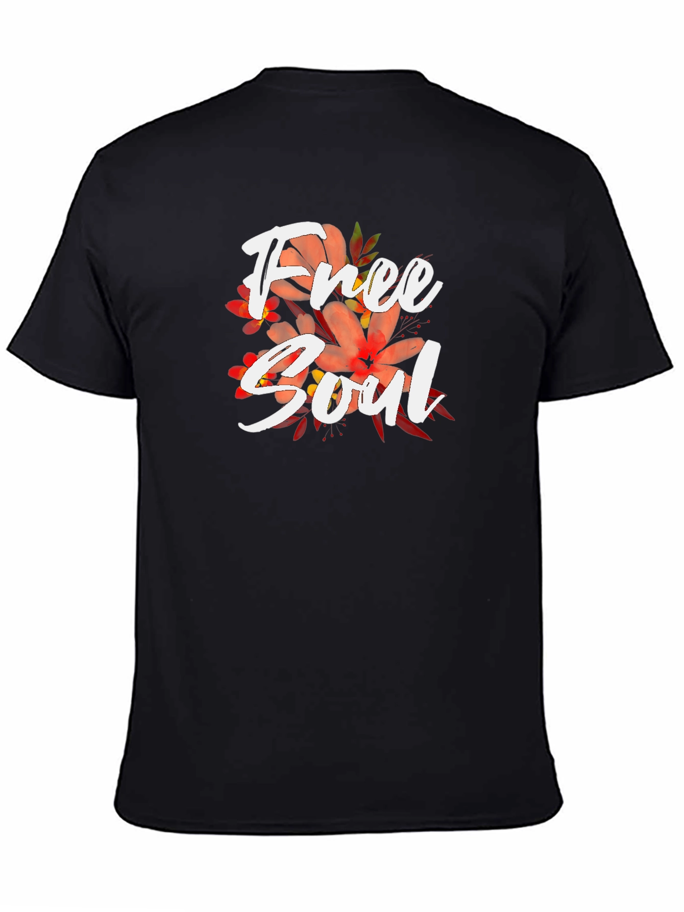 Free Soul Graphic Black T-Shirt