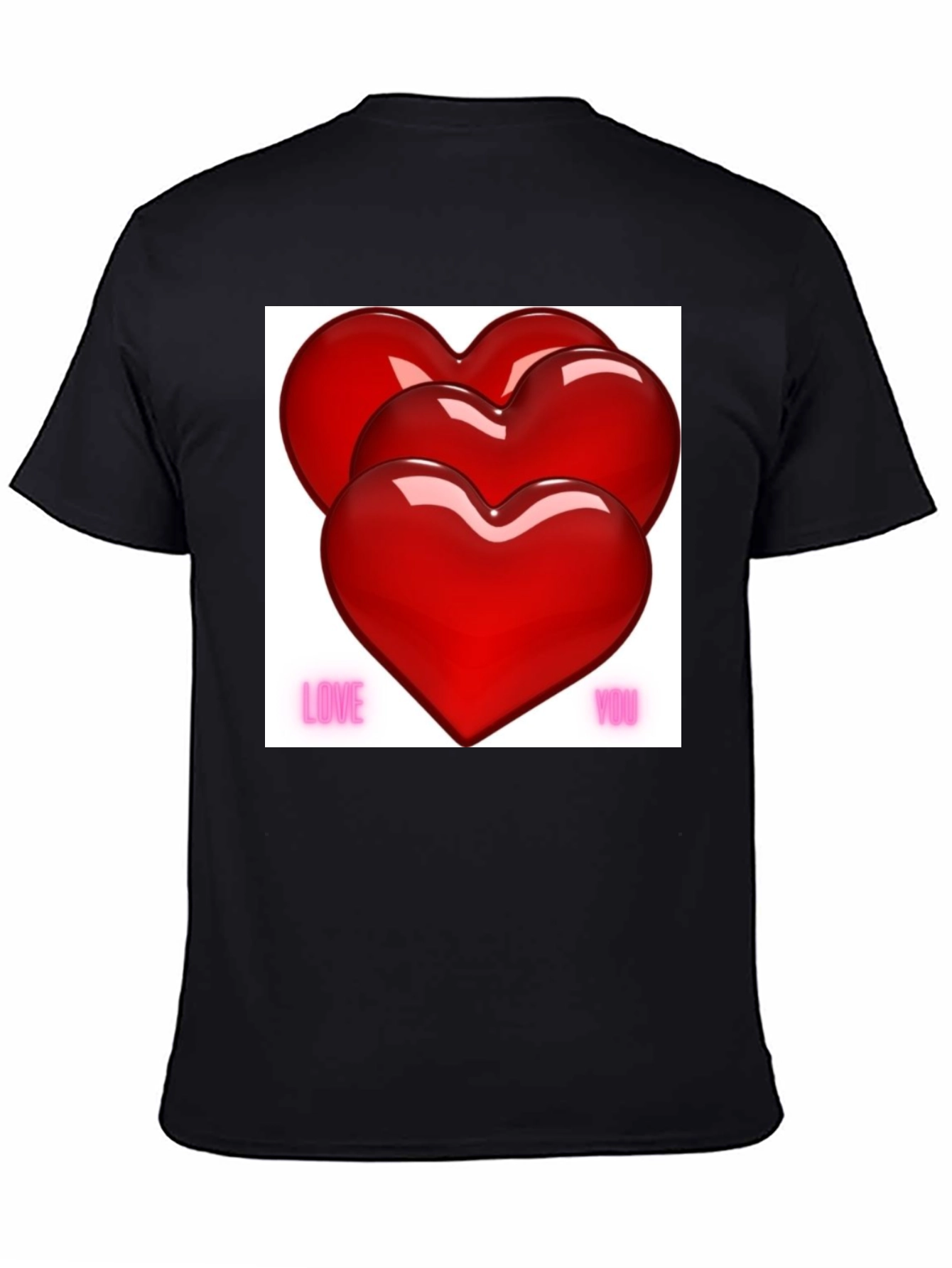 Love You Hearts Valentines Day T-Shirt
