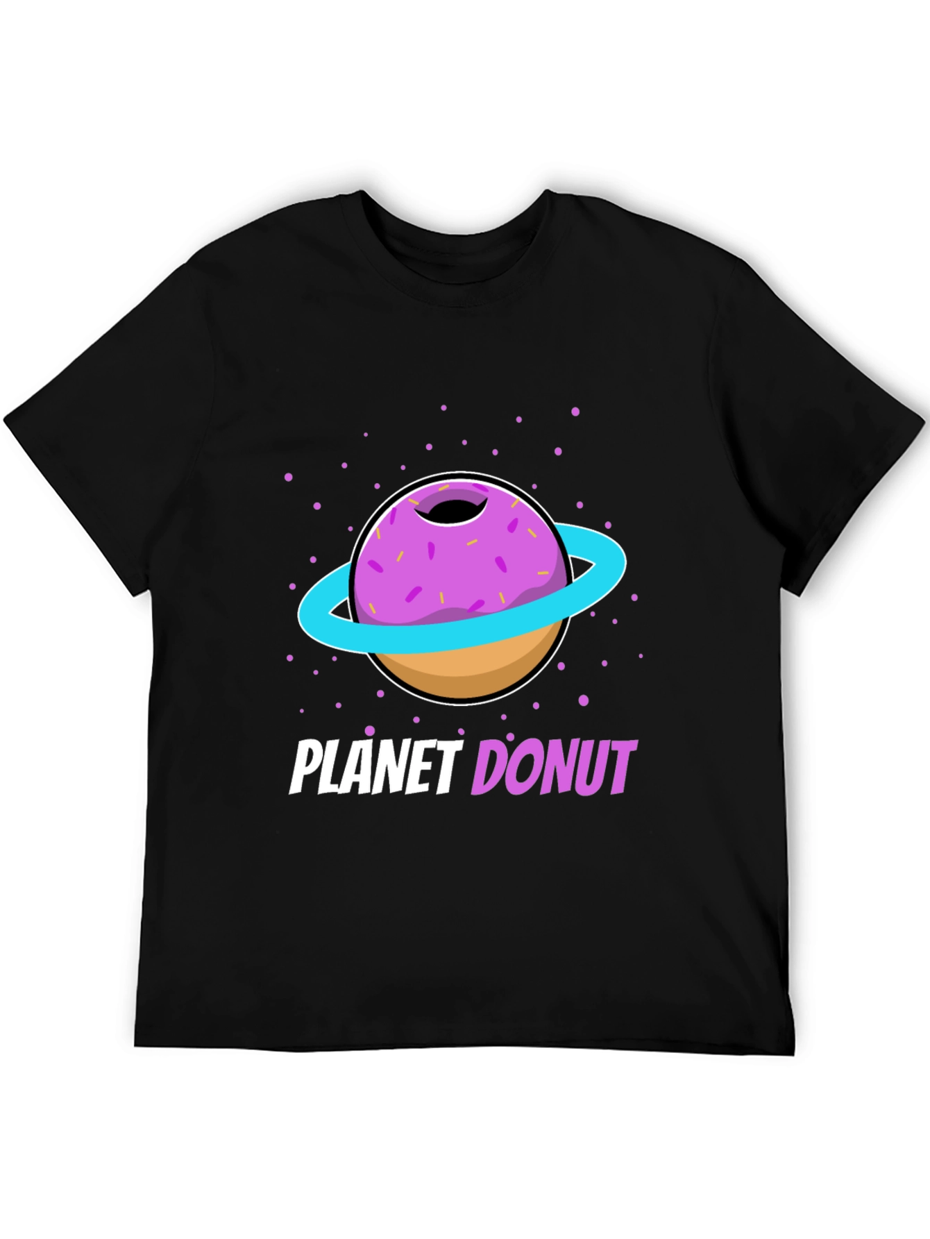 Planet Donut Graphic T-Shirt - Stylish Unisex Tee