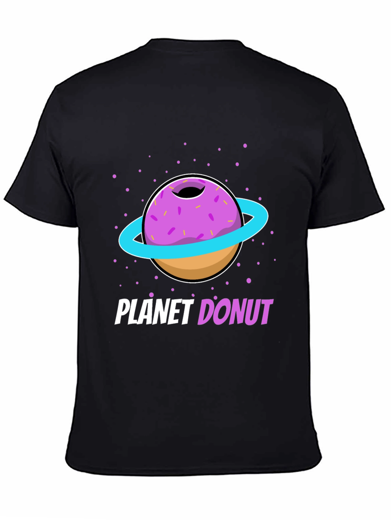 Planet Donut Graphic T-Shirt - Stylish Unisex Tee