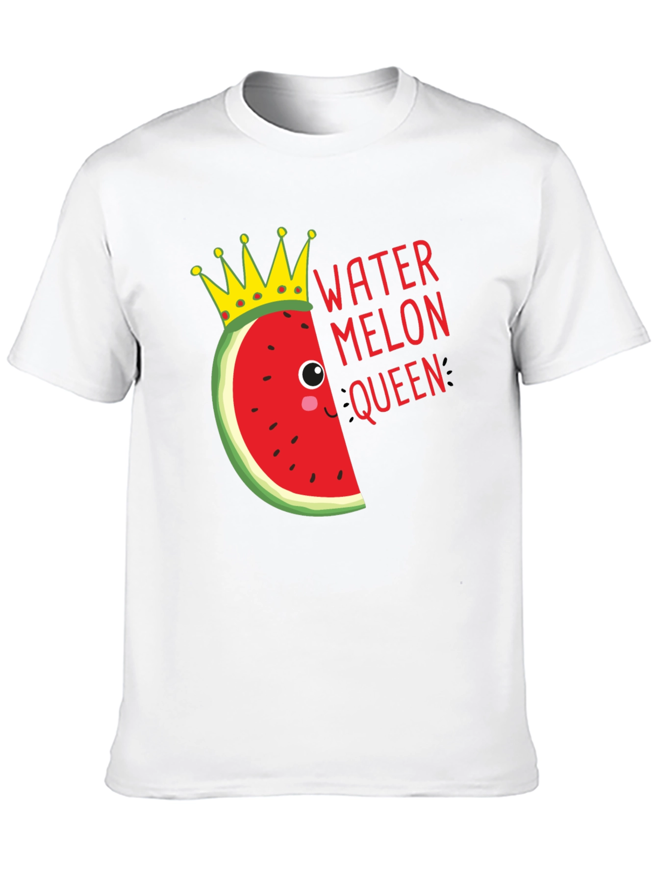 Watermelon Queen Graphic Tee - Black