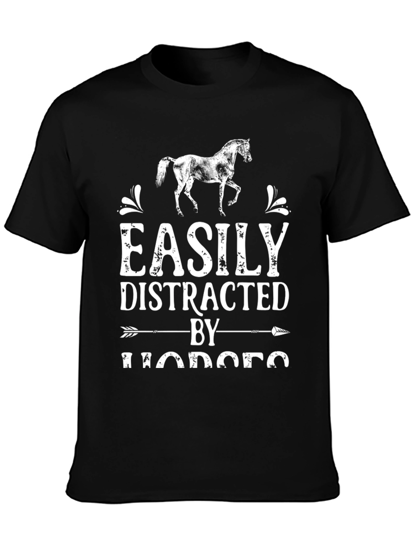 Easily Distracted By Horses Tee