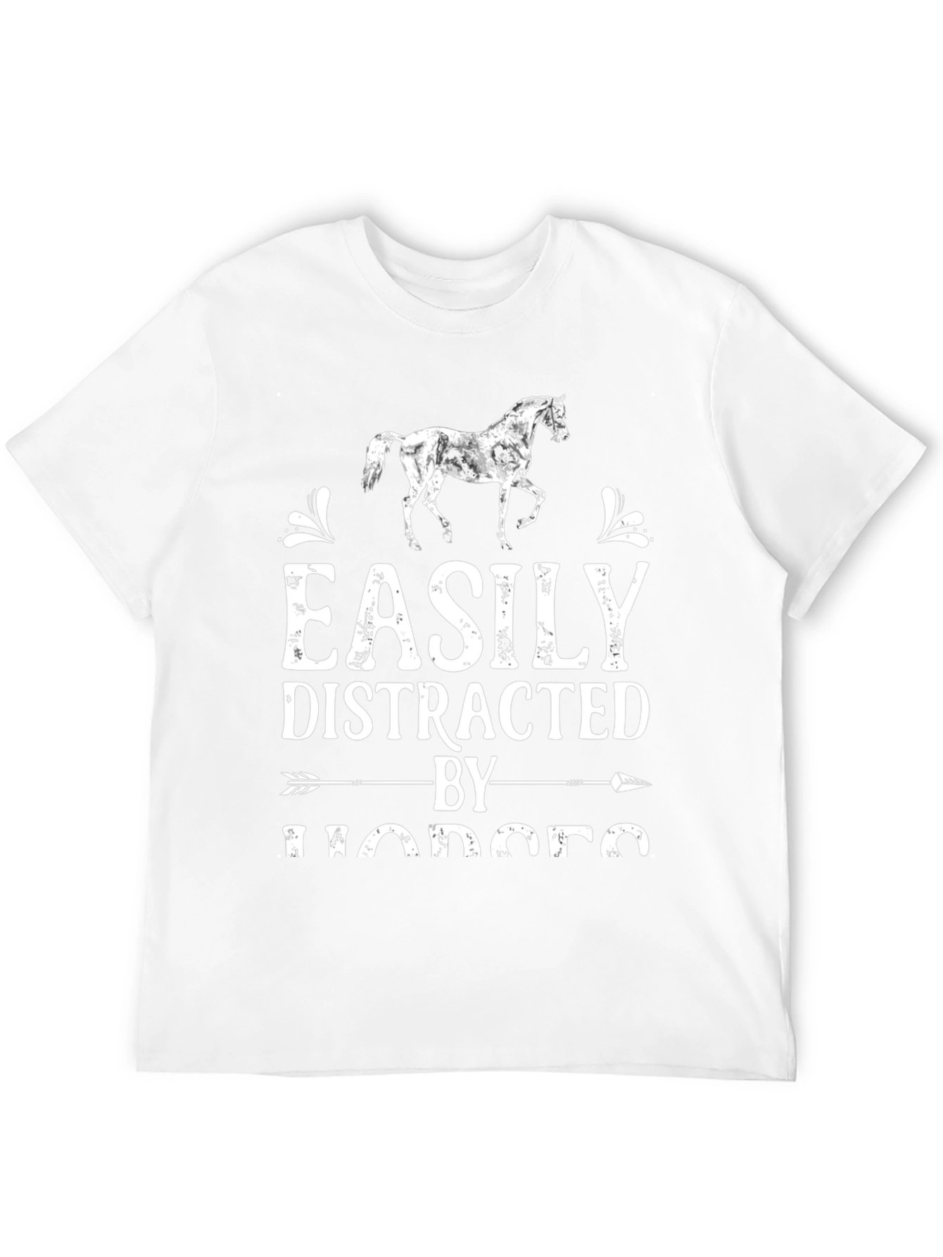 Easily Distracted By Horses Tee