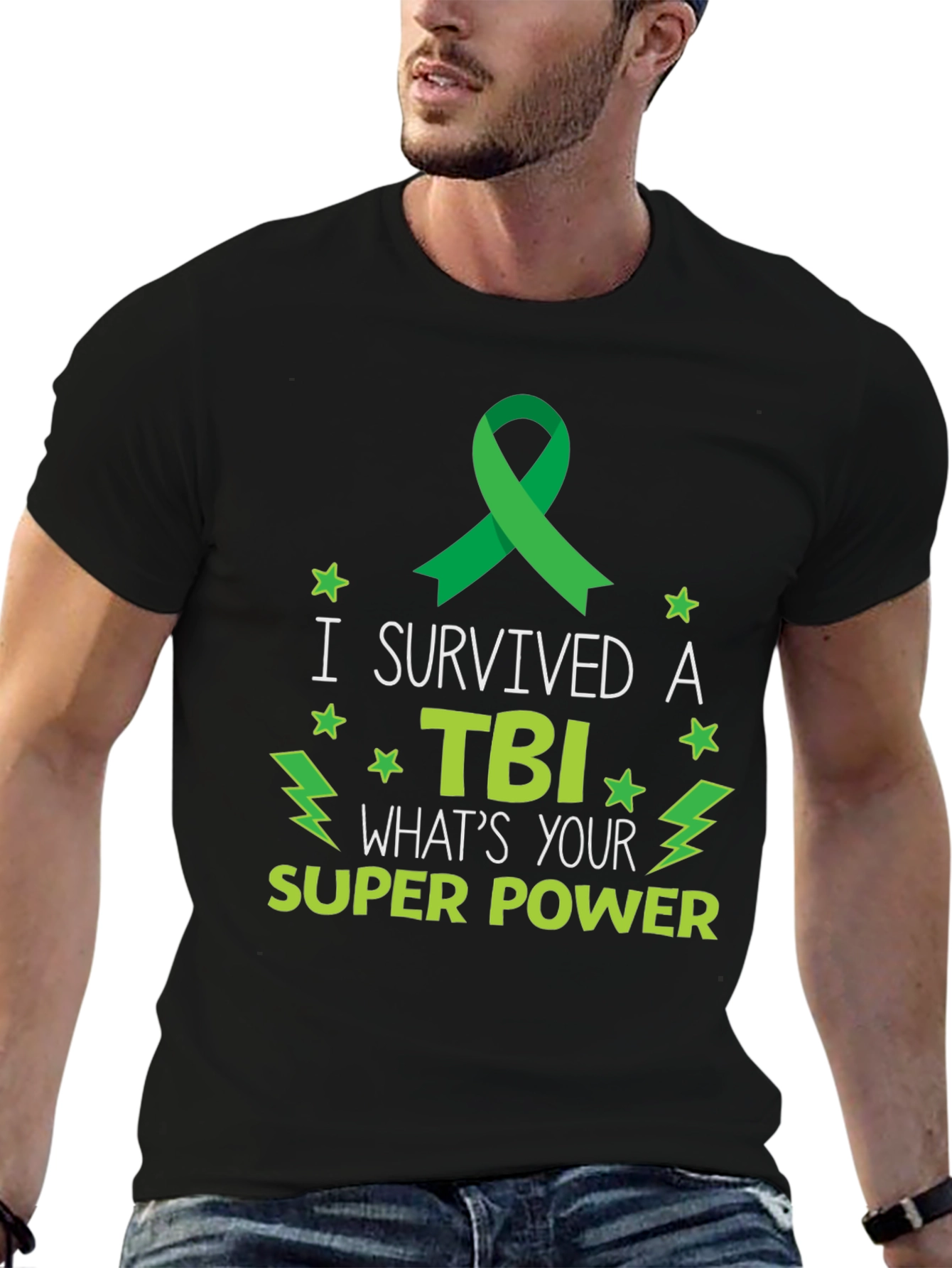 TBI Survivor Super Power Graphic Tee