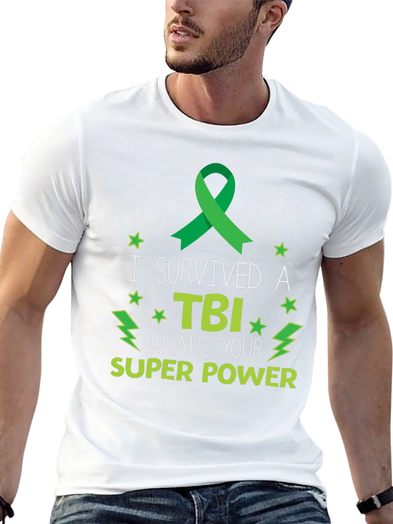 TBI Survivor Super Power Graphic Tee
