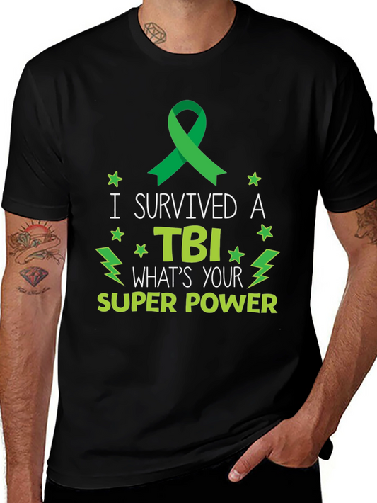 TBI Survivor Super Power Graphic Tee