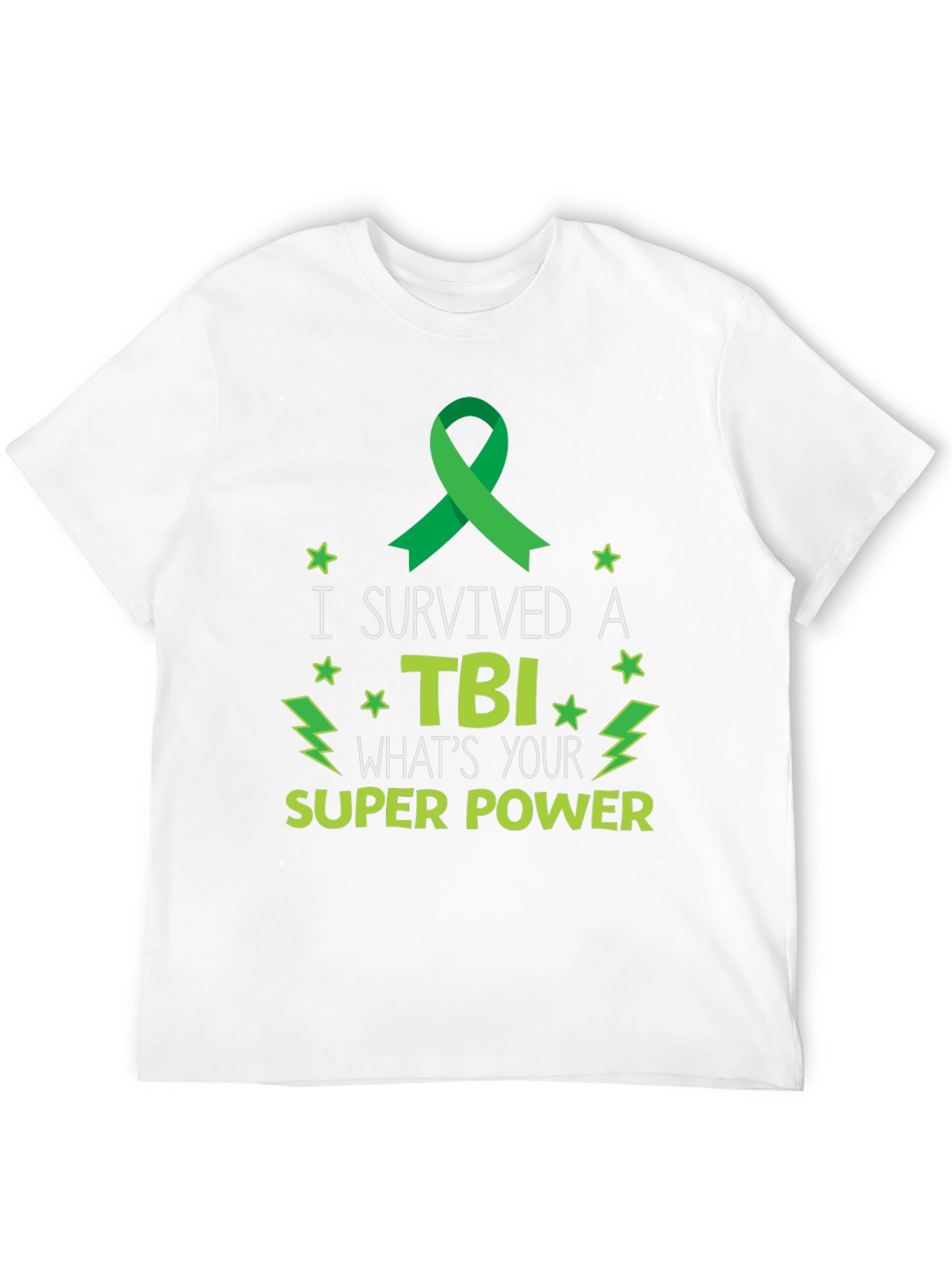 TBI Survivor Super Power Graphic Tee