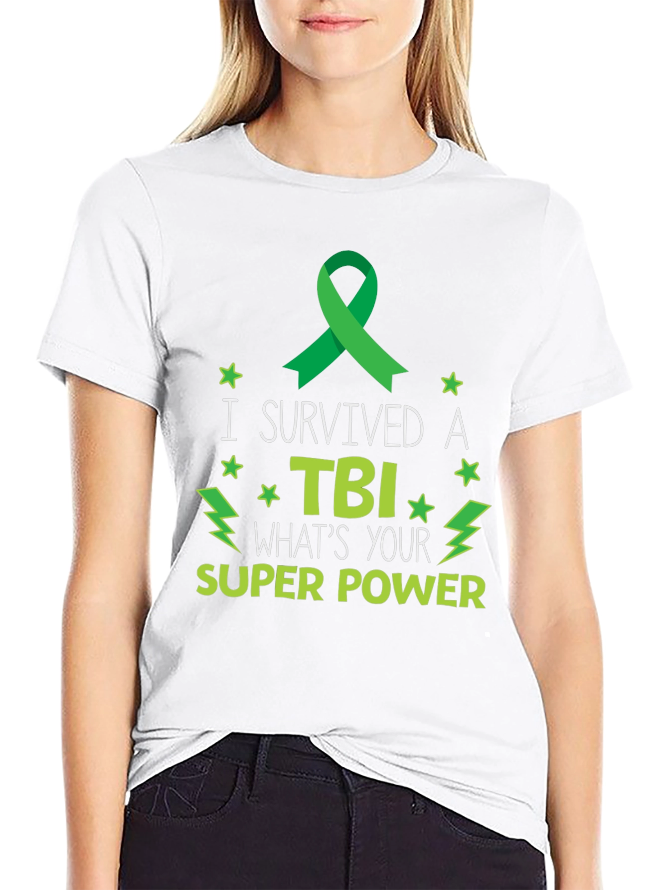TBI Survivor Super Power Graphic Tee