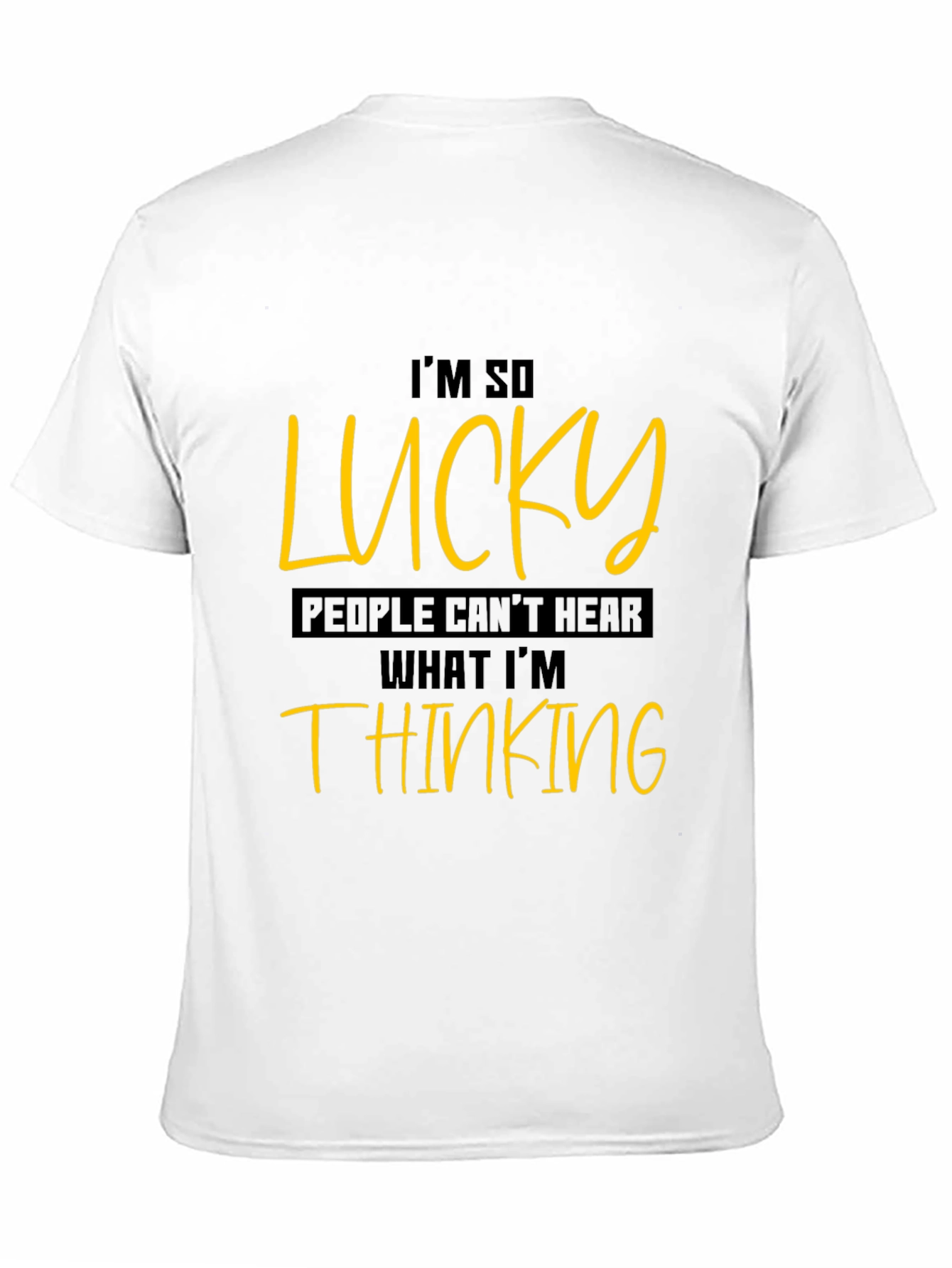 Lucky Statement Graphic Tee