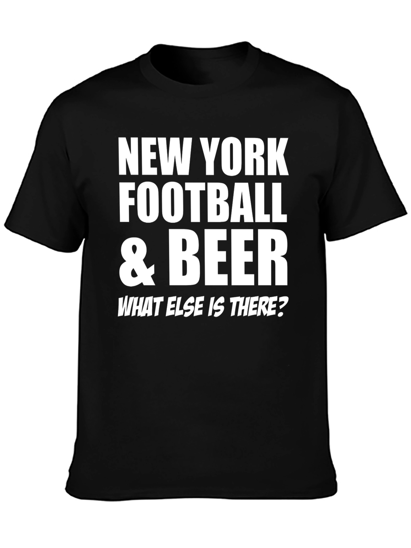 New York Football & Beer T-Shirt