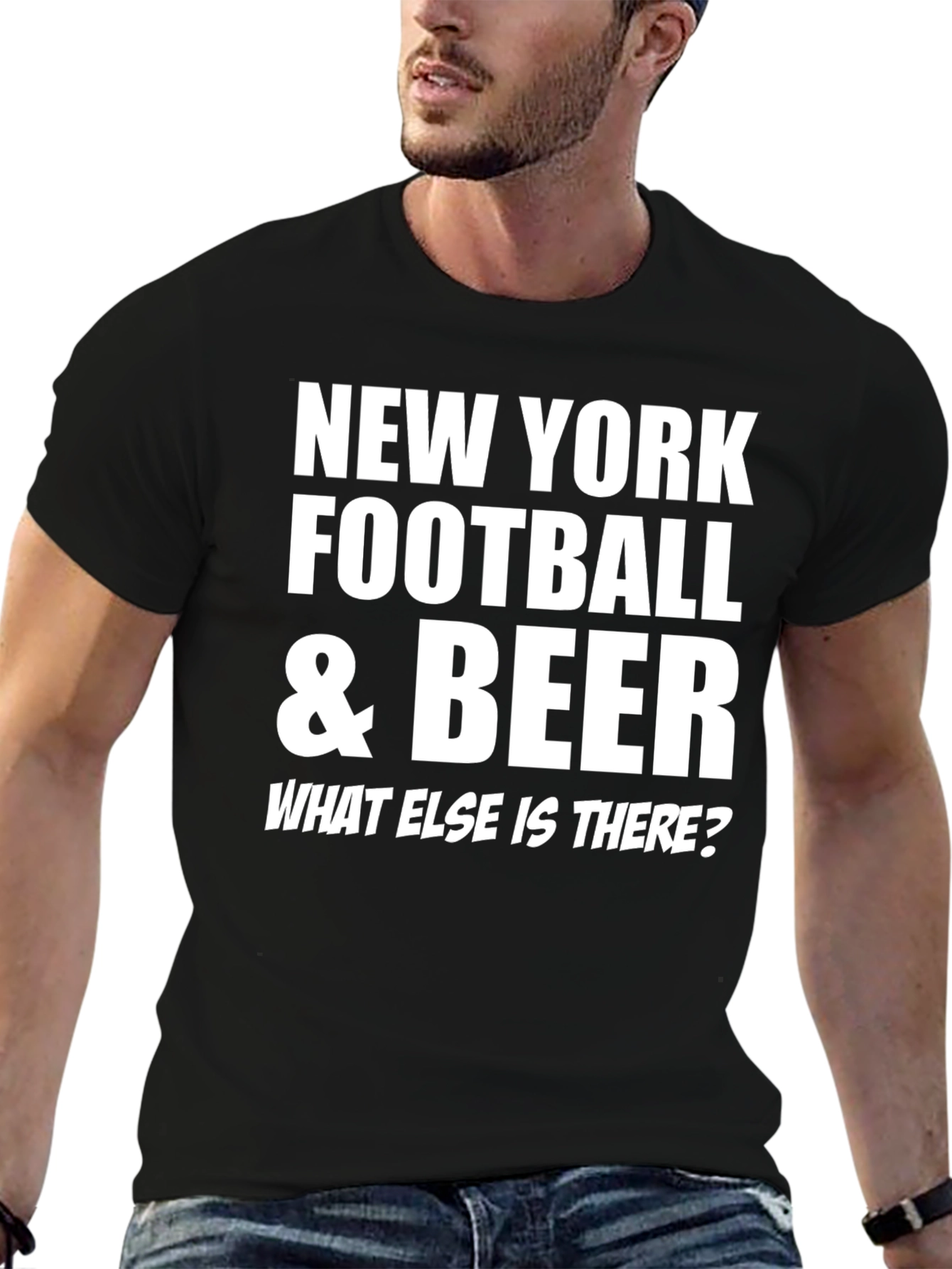 New York Football & Beer T-Shirt