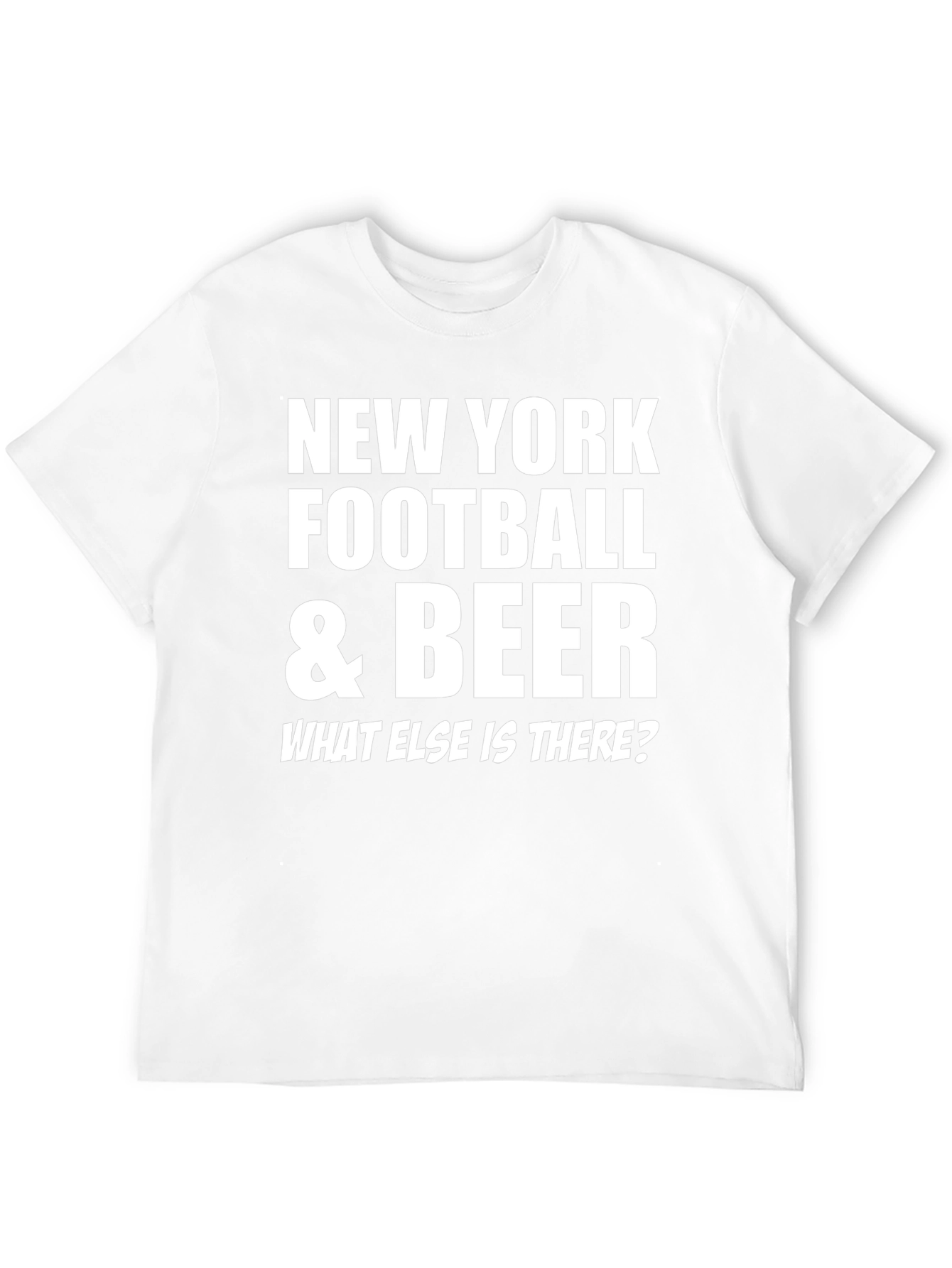 New York Football & Beer T-Shirt