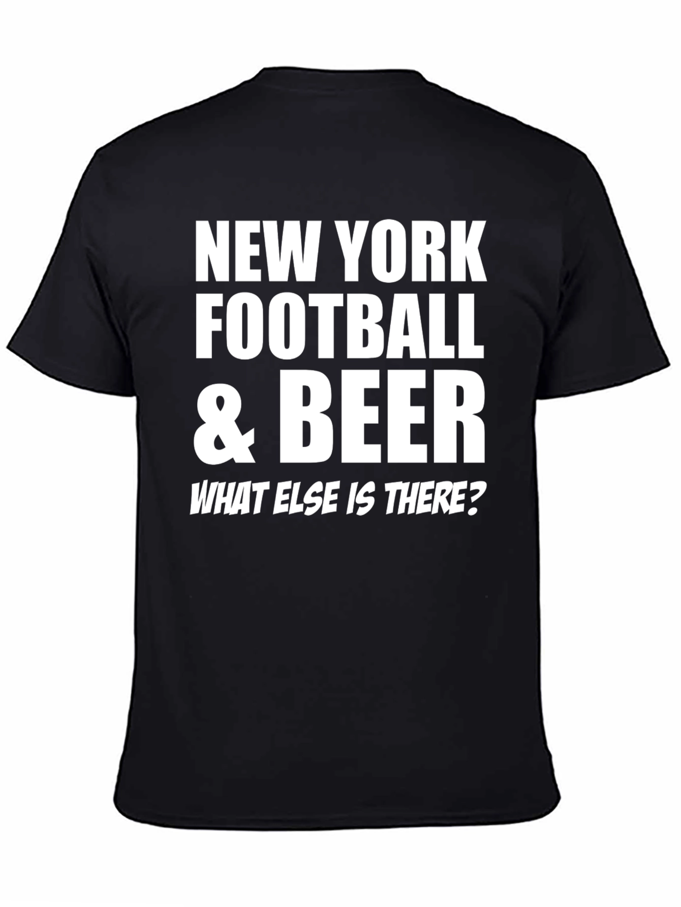 New York Football & Beer T-Shirt