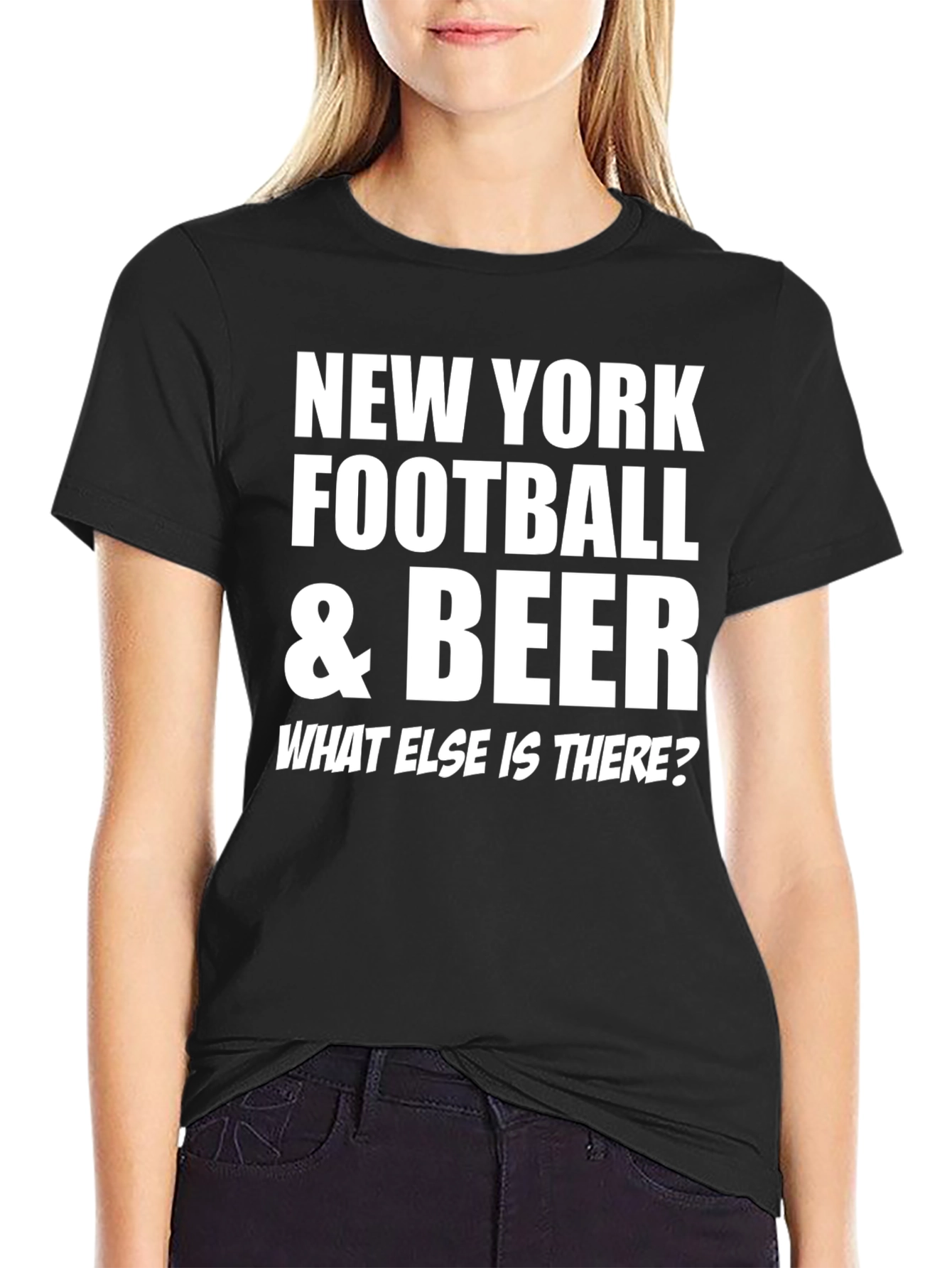New York Football & Beer T-Shirt