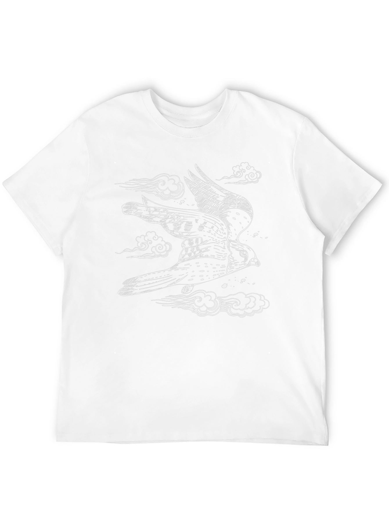 Bird Flight Black Graphic Tee