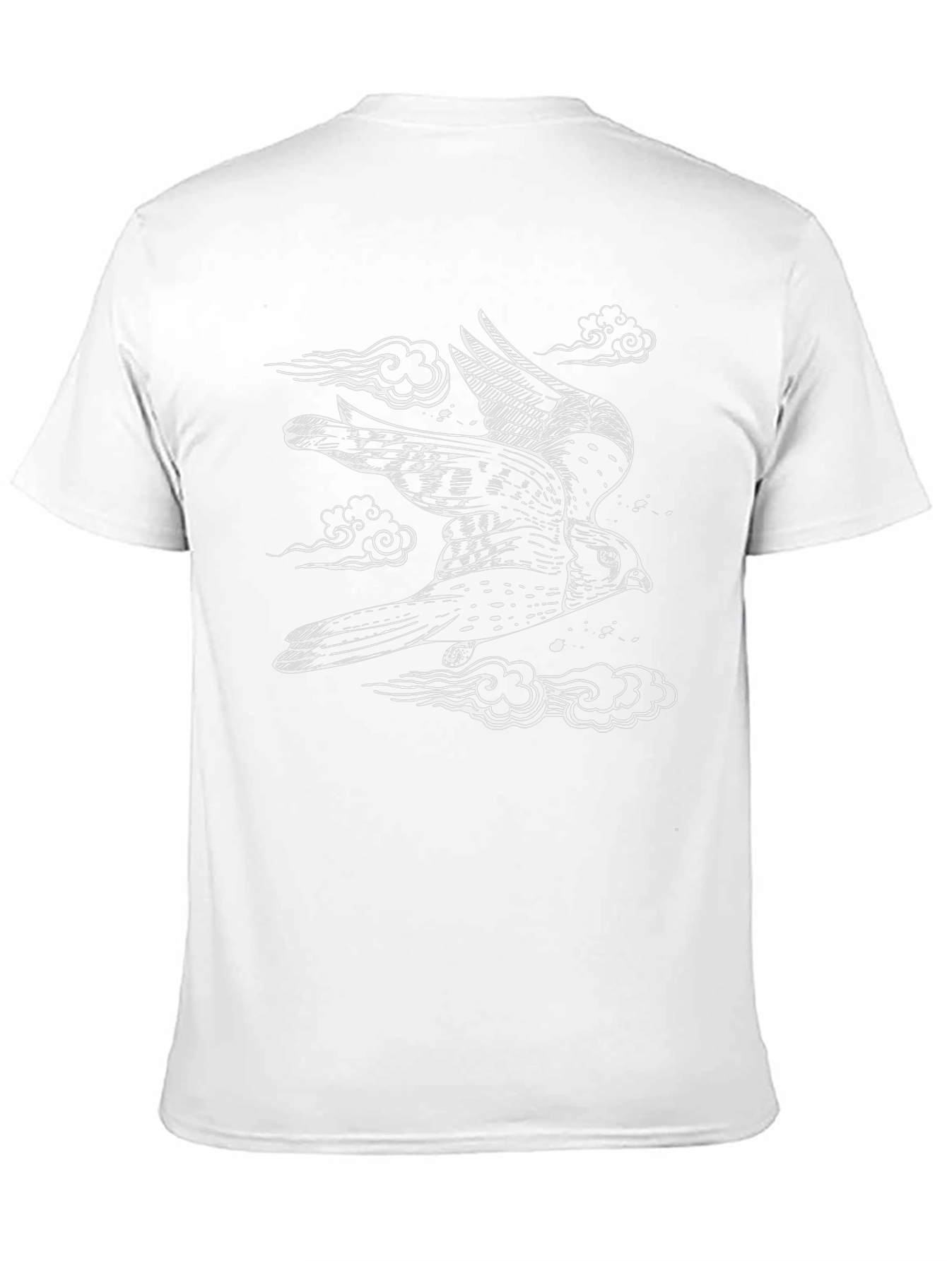 Bird Flight Black Graphic Tee