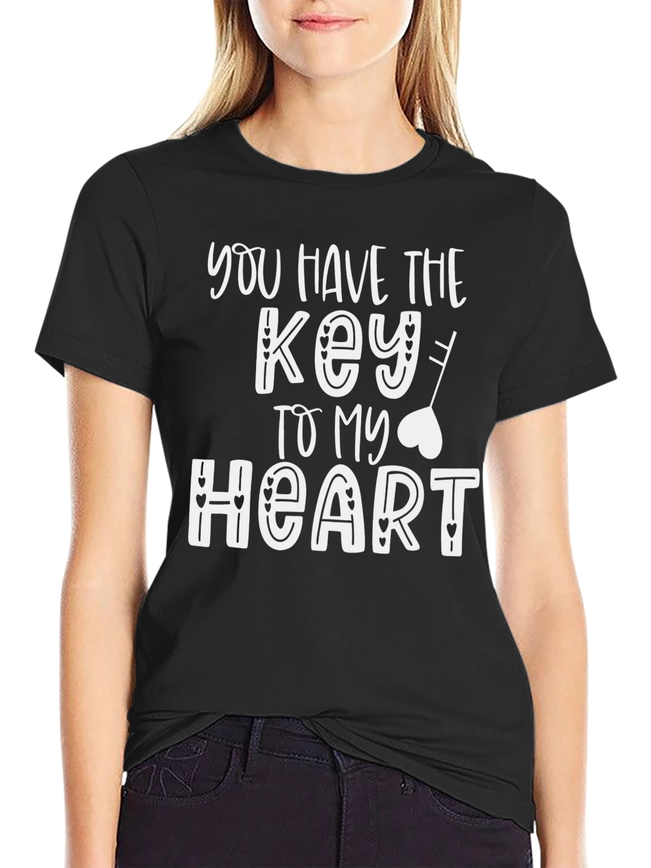Key to My Heart Graphic T-Shirt