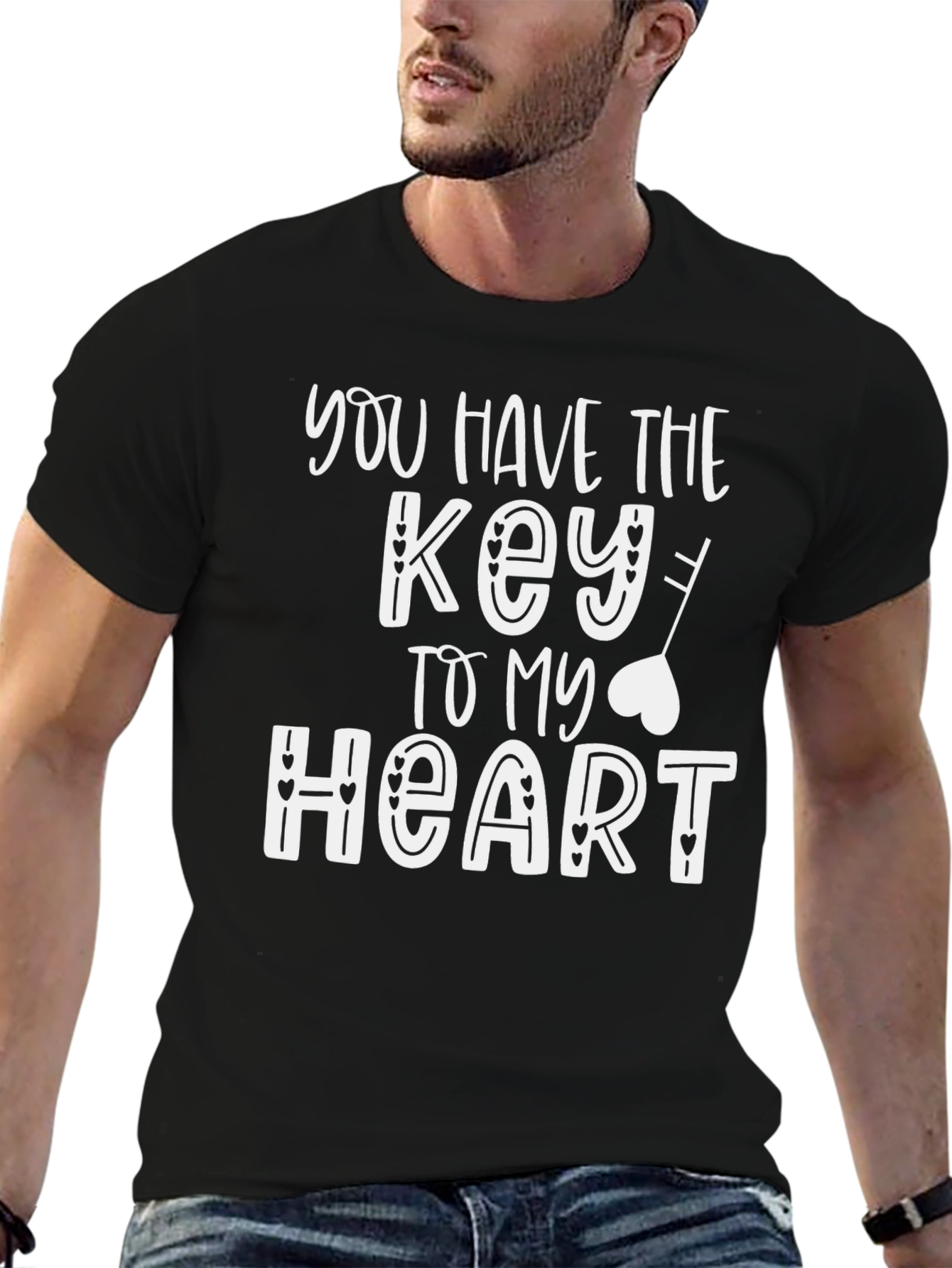 Key to My Heart Graphic T-Shirt