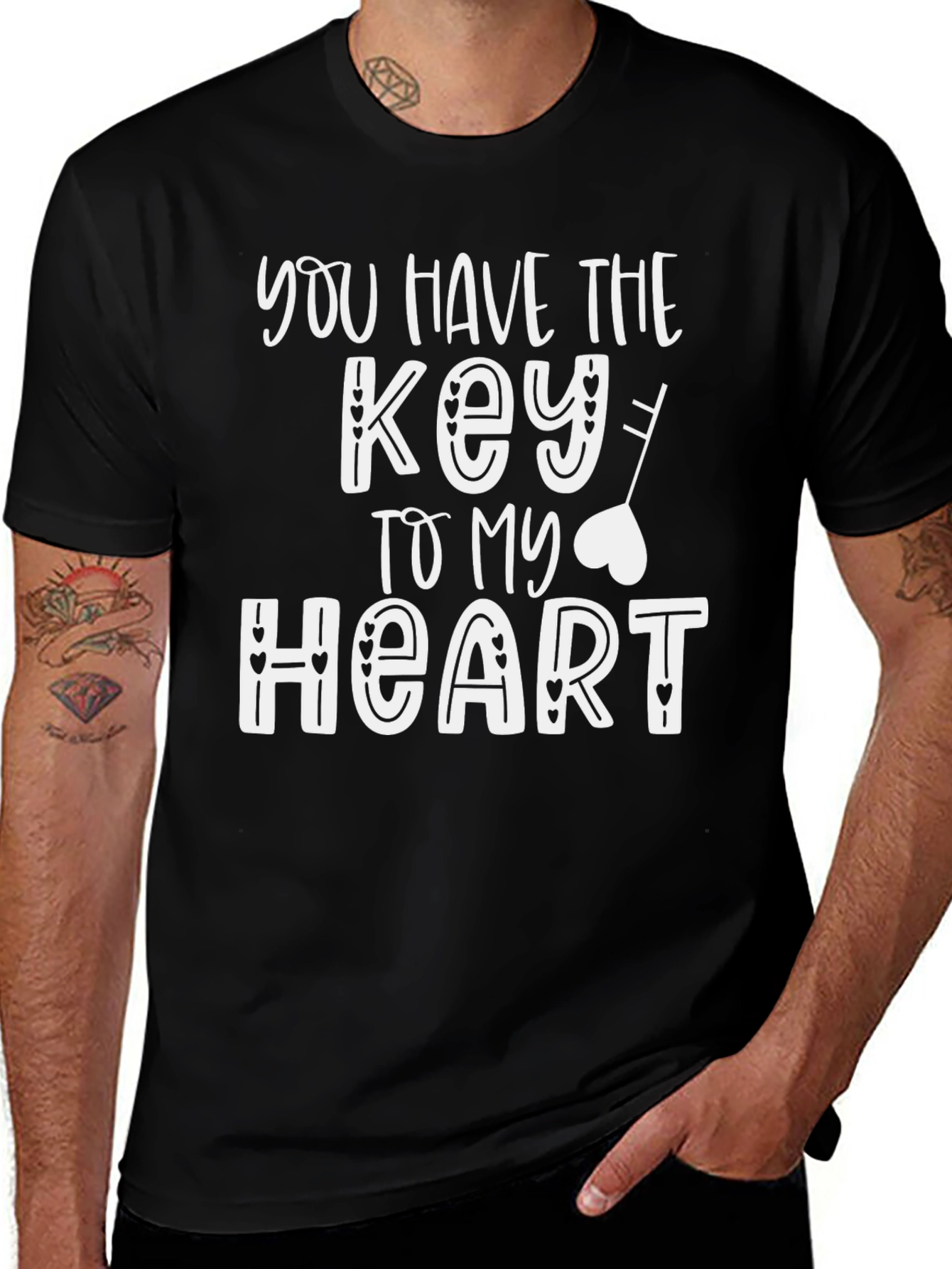 Key to My Heart Graphic T-Shirt