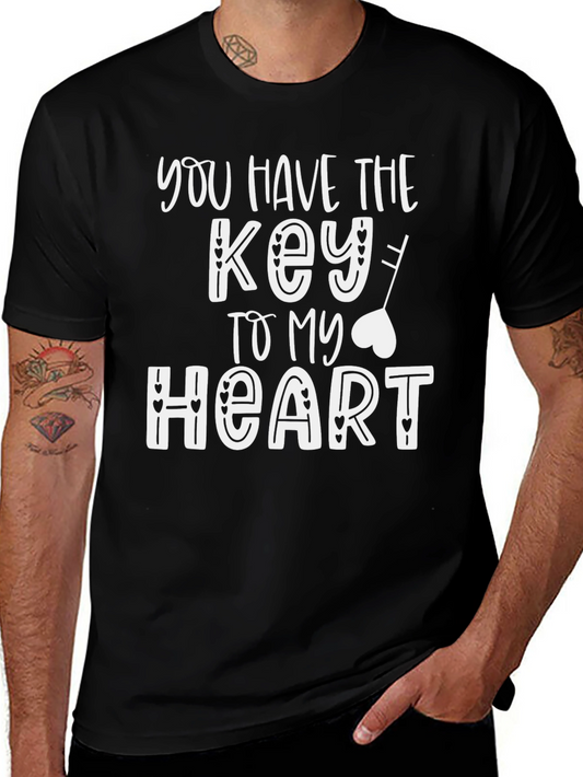 Key to My Heart Graphic T-Shirt