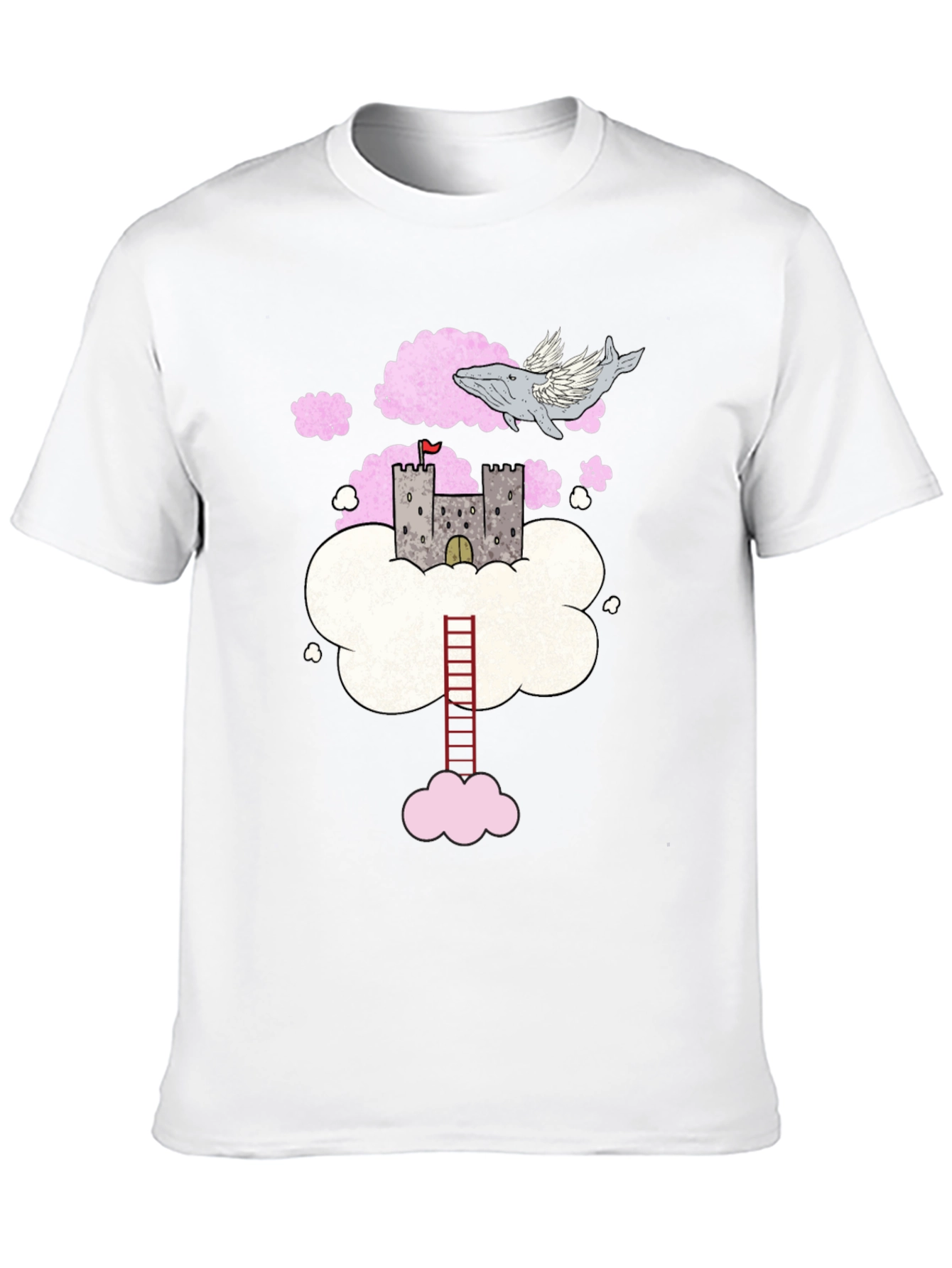 Dream Castle T-Shirt: Whale Wings and Ladder!