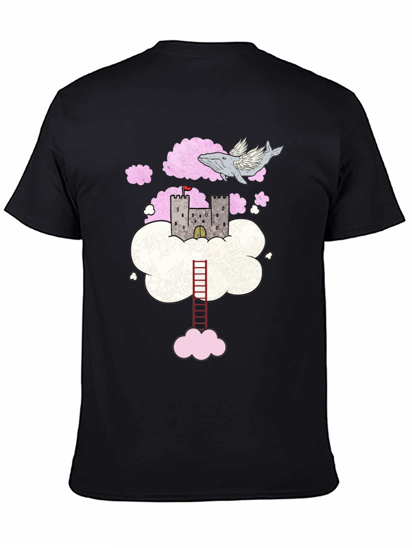 Dream Castle T-Shirt: Whale Wings and Ladder!