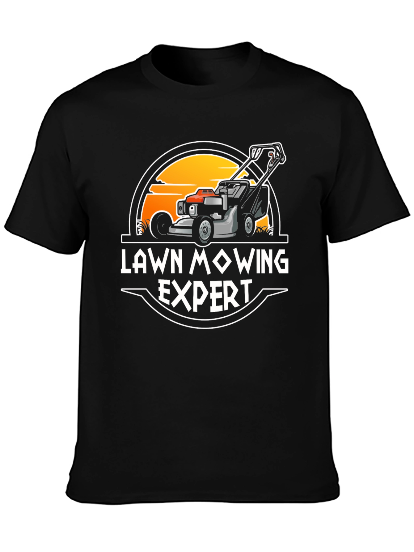 Lawn Mowing Expert Graphic Tee