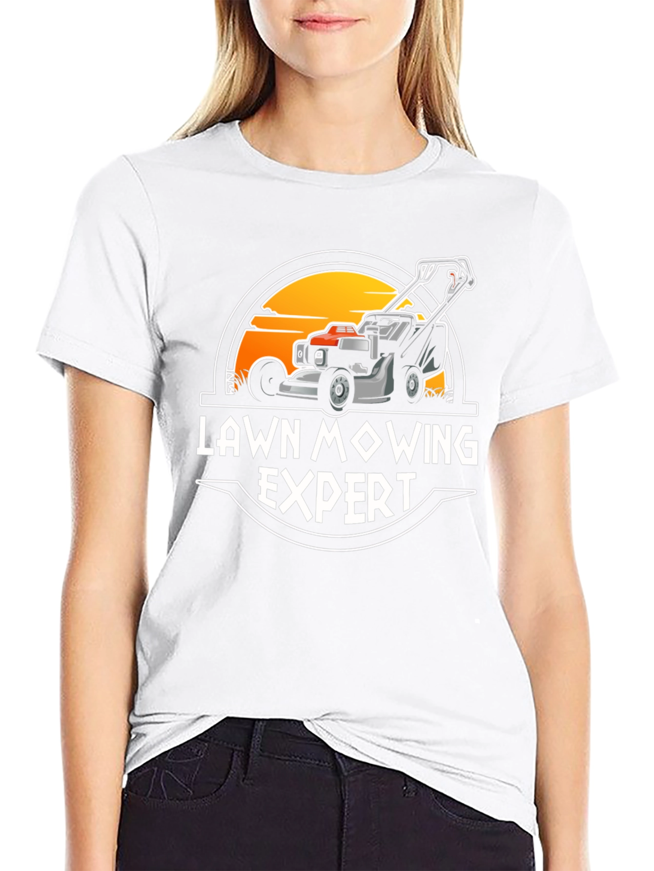 Lawn Mowing Expert Graphic Tee