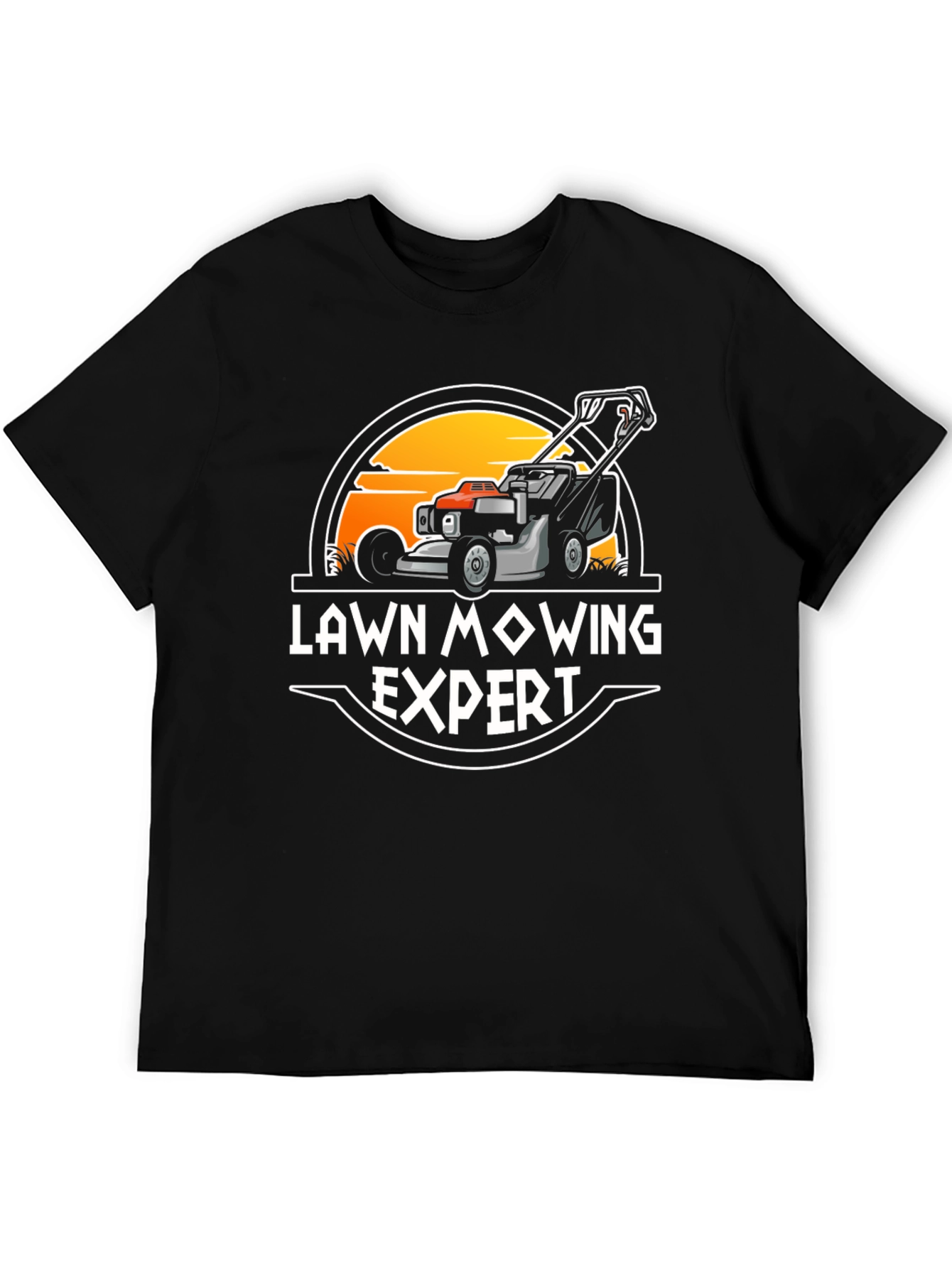 Lawn Mowing Expert Graphic Tee