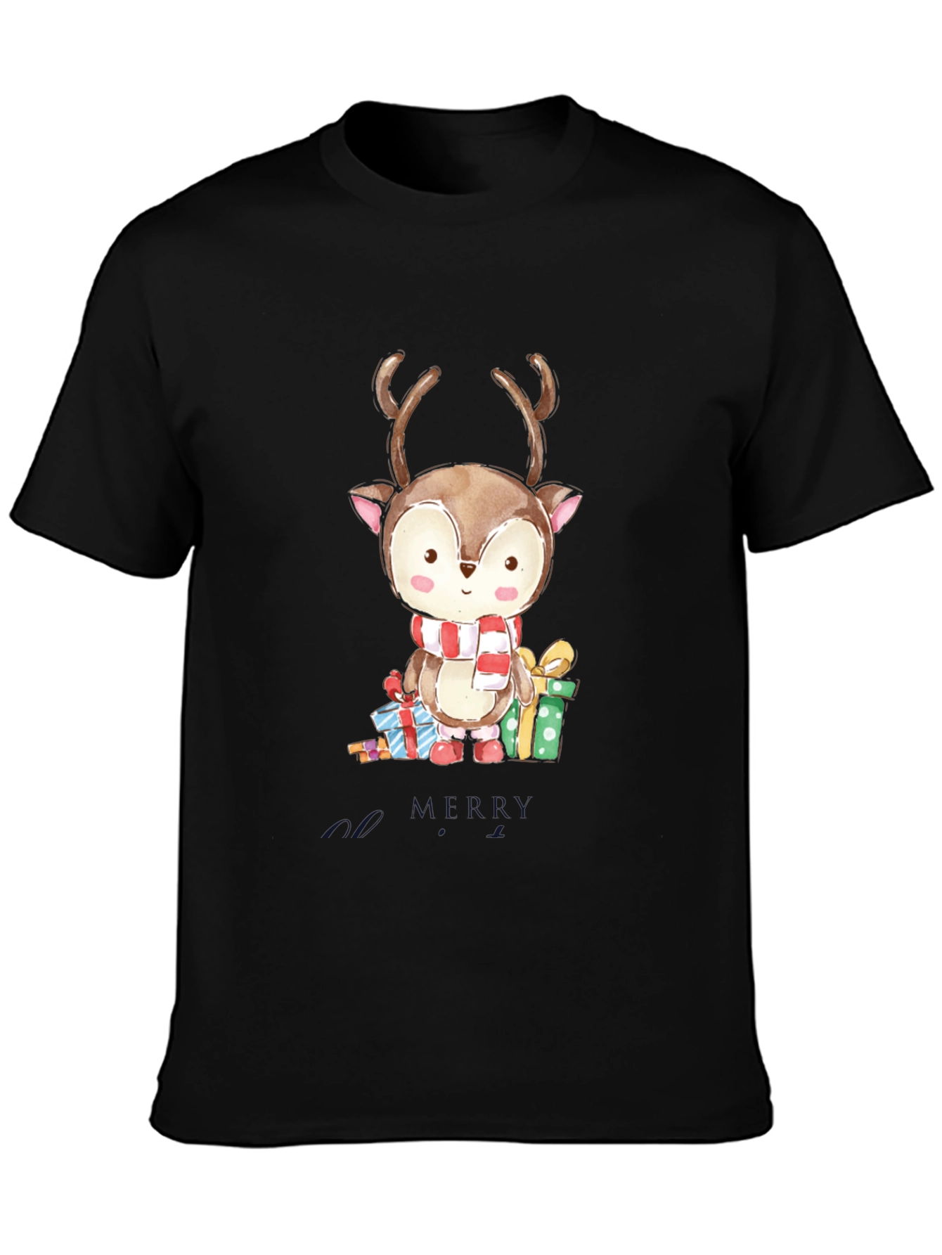 Cute Reindeer Christmas T-Shirt