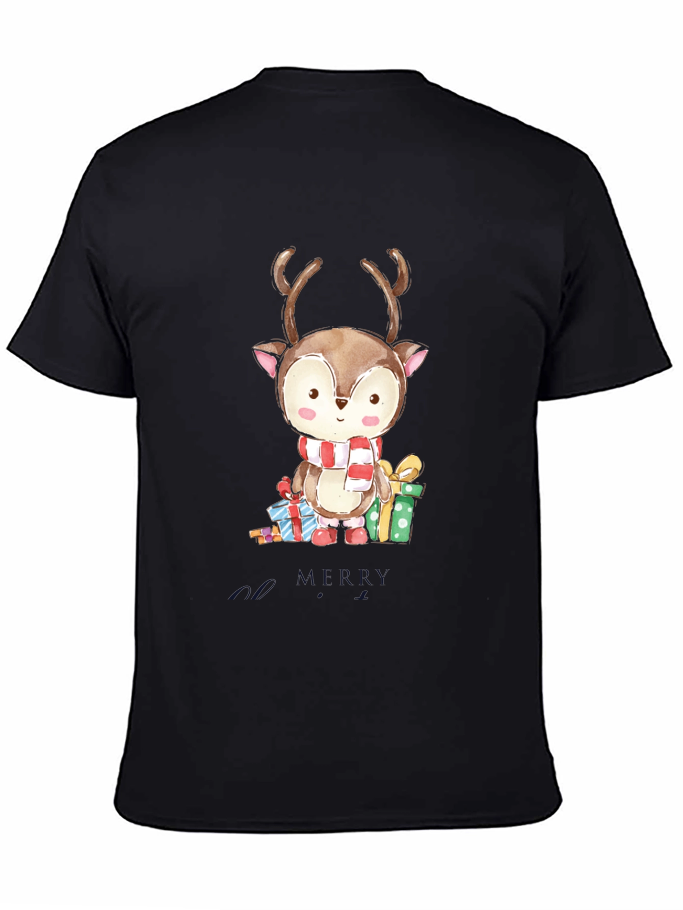 Cute Reindeer Christmas T-Shirt
