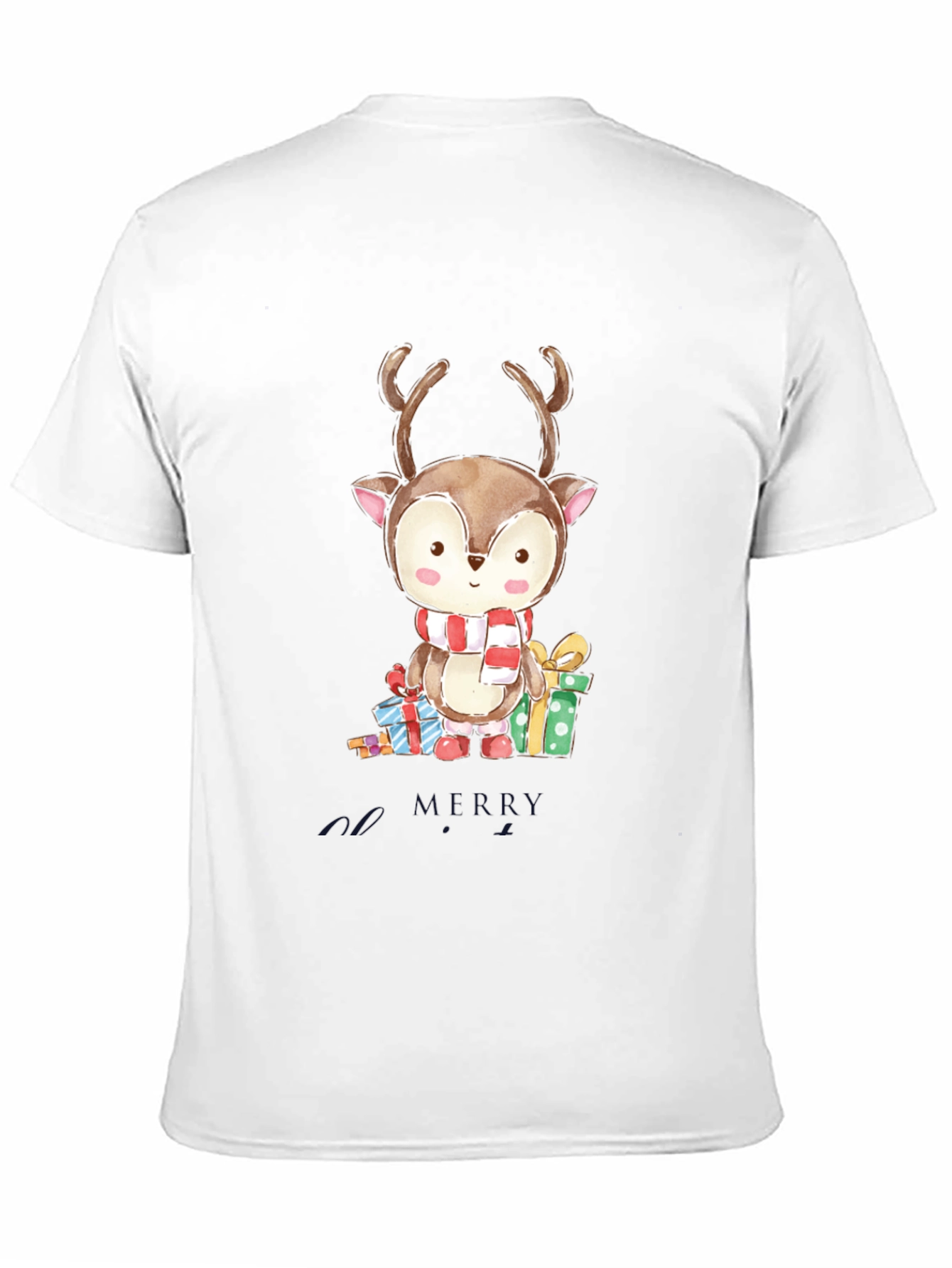 Cute Reindeer Christmas T-Shirt