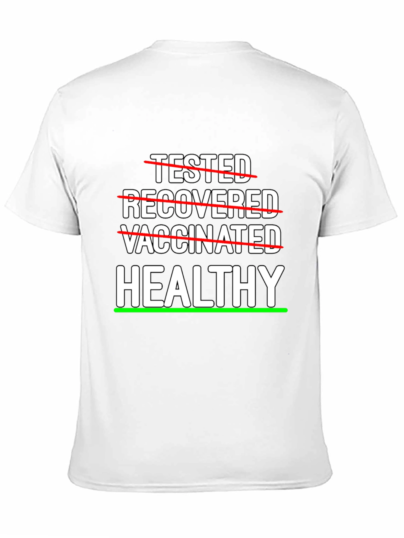 Healthy Funny Graphic T-Shirt
